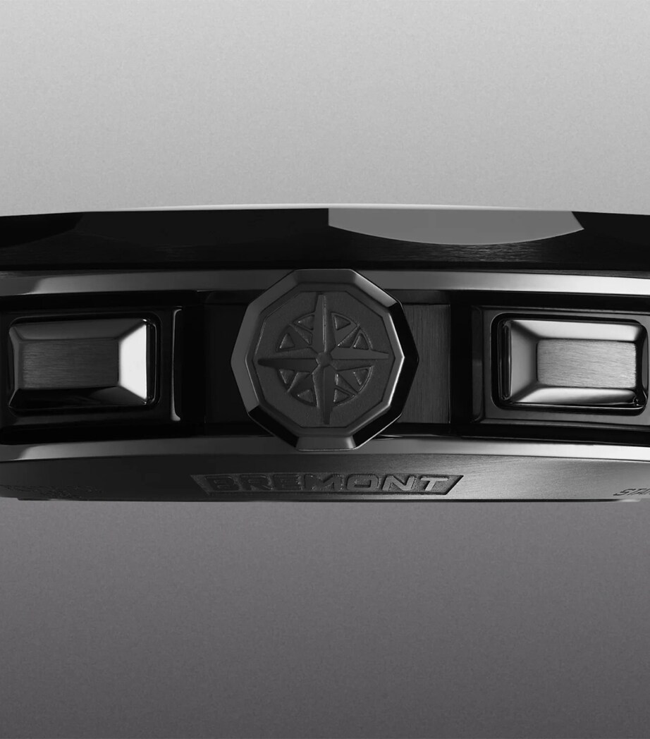 Bremont Stainless Steel Supernova Chronograph Watch 41mm Black Image 7