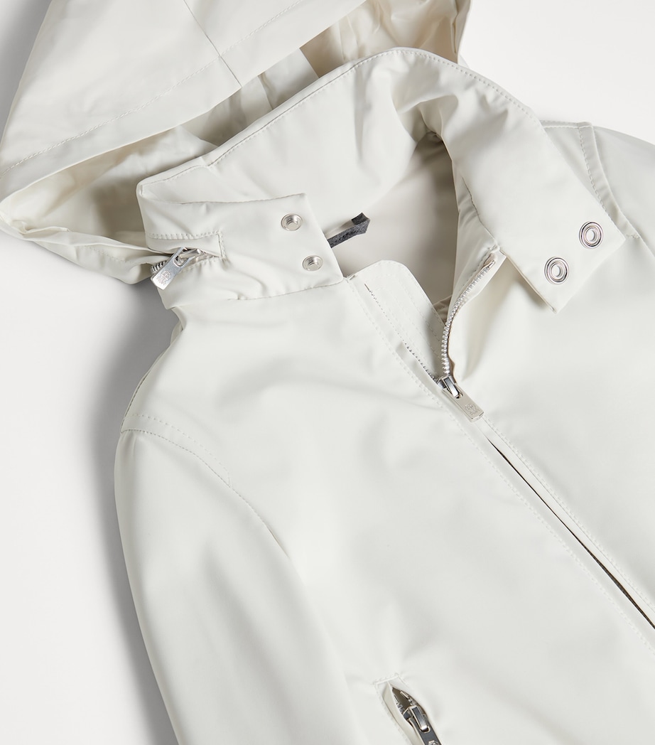 Brunello Cucinelli Kids Water-Resistant Zip-Up Jacket (4-6 Years) Image 3