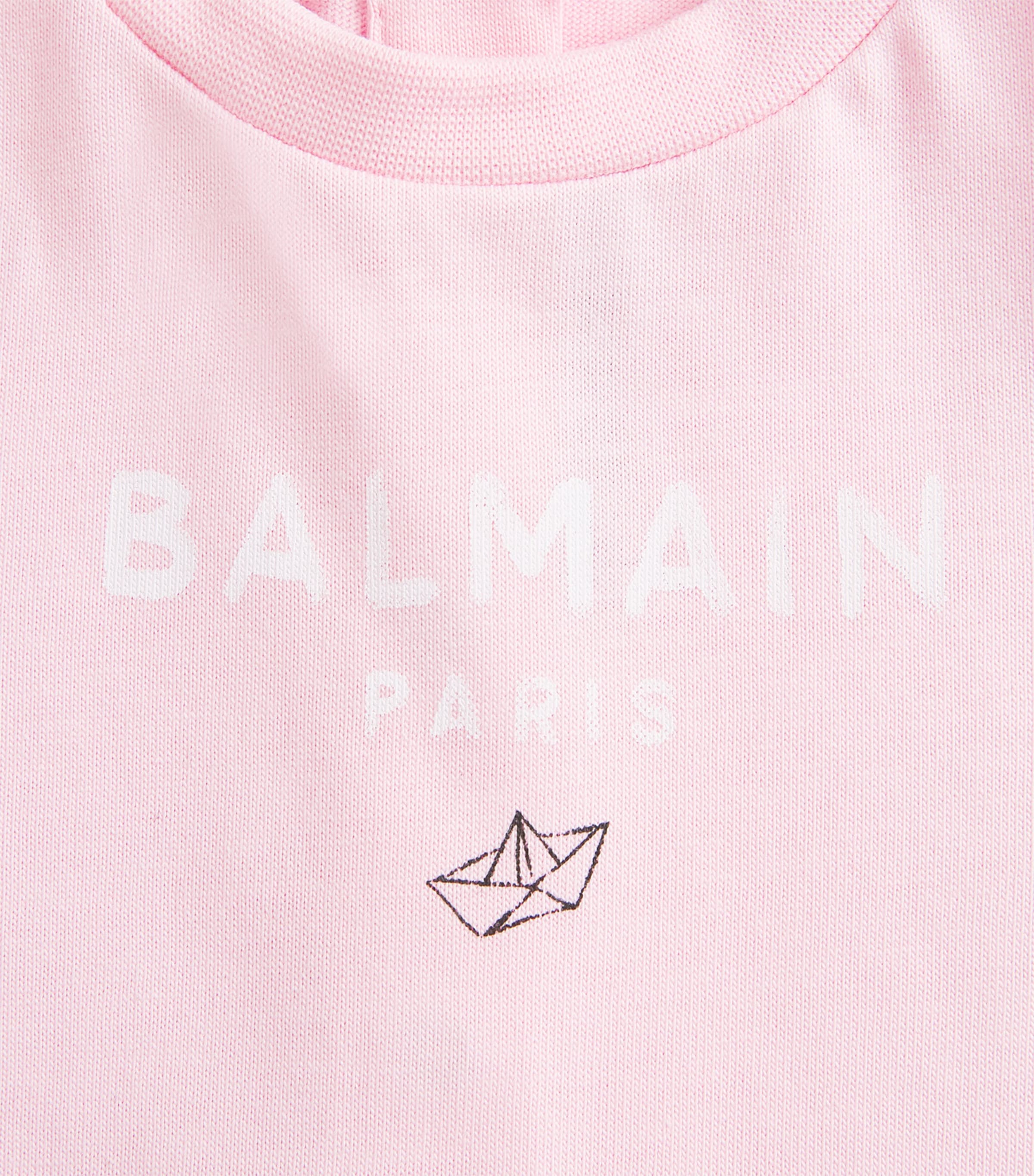 Cotton Dress and Bloomers Set (6-36 Months) 51EBC ROSA/BIANCO Image 4