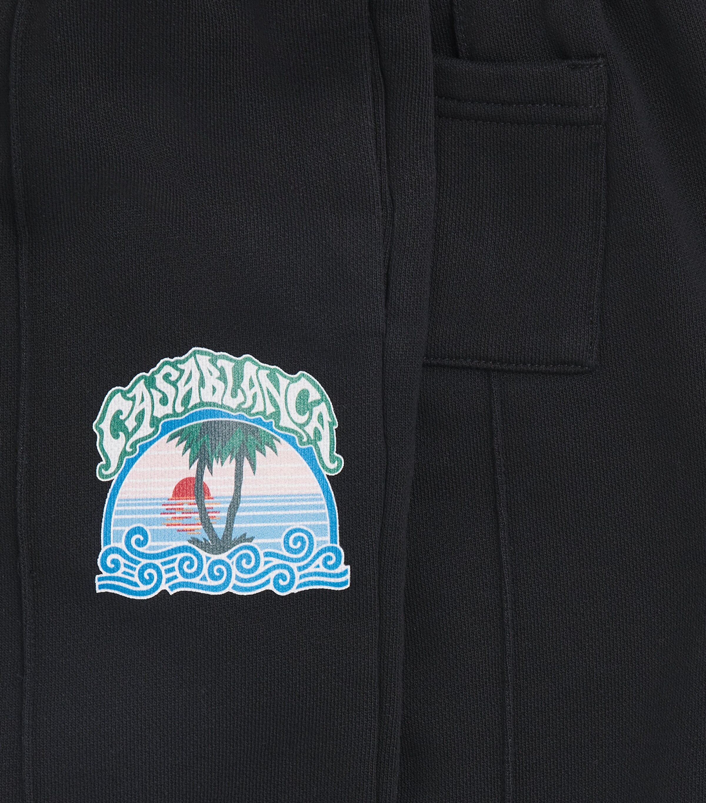 Casablanca Kids Palm Tree Sweatpants (3-14 Years) Palm Tree Emblem Image 4
