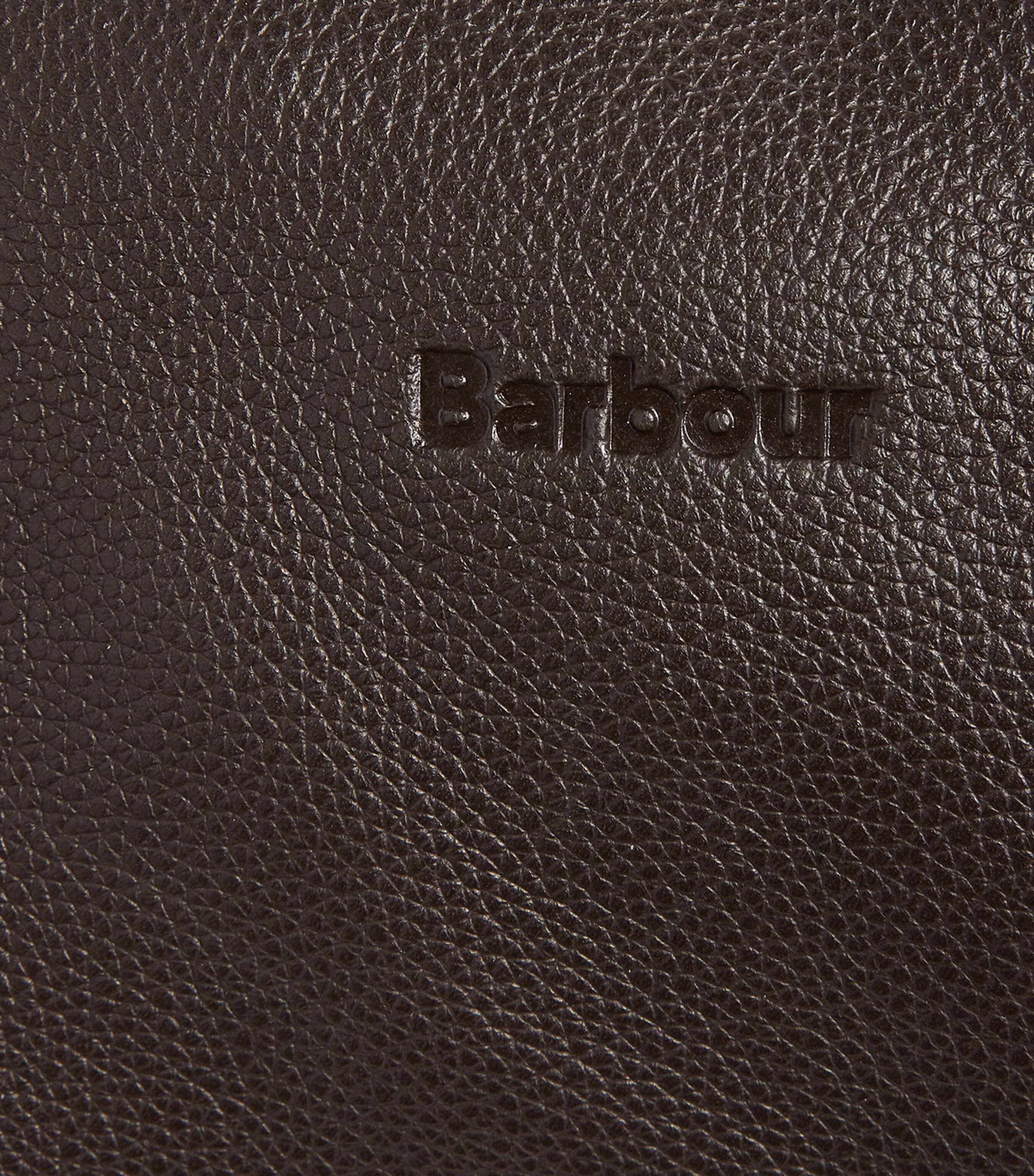 Medium Leather Explorer Holdall CHOCOLATE Image 7