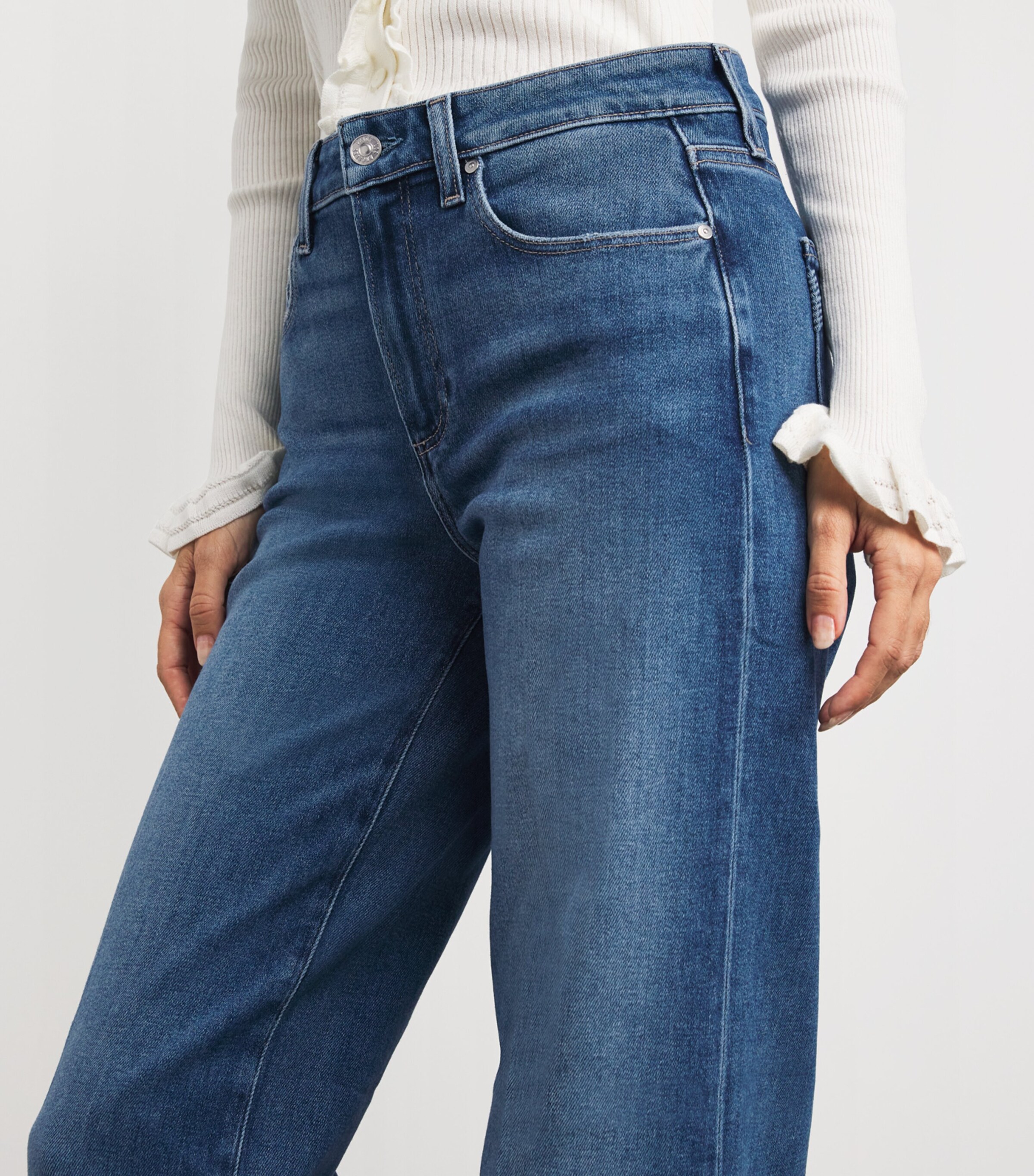 Tatum Wide-Leg Jeans BOOKSHELF Image 6
