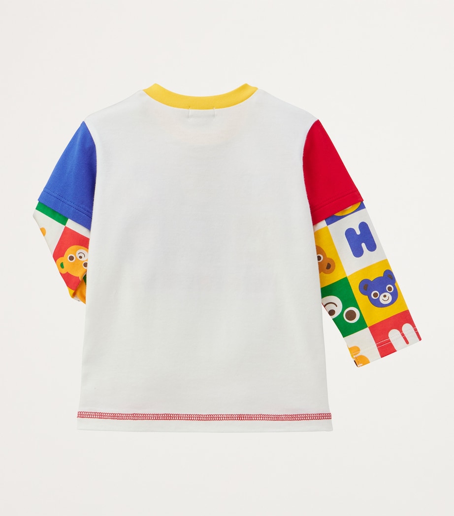 Bear Print T-Shirt (2-7 Years) 87 Image 2