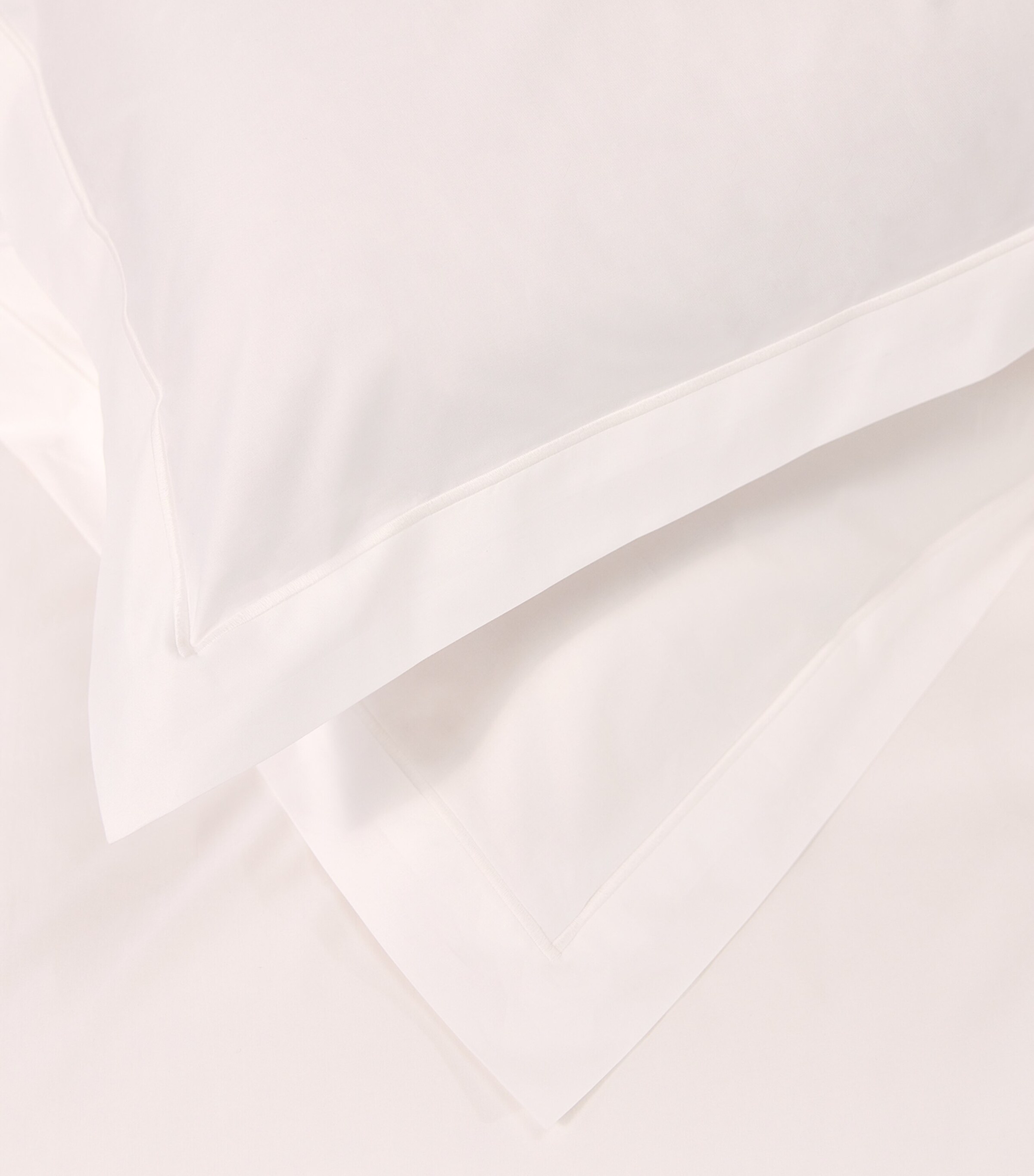 Helmshore King Oxford Pillowcase (50cm x 90cm) WHITE Image 6