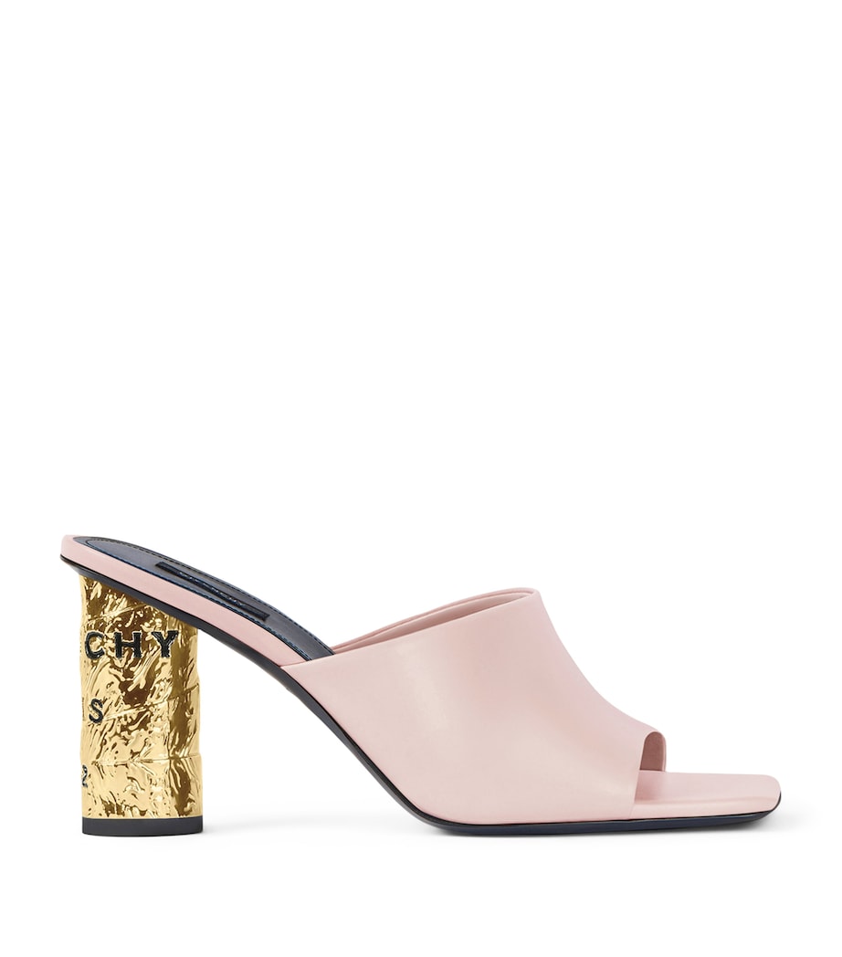 Givenchy Calfskin Tape Mules 85 Silk Pink Image 1