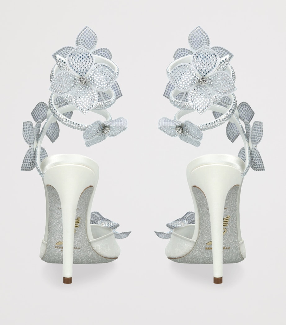 Embellished Floriane Pumps 105 WHITE Image 2