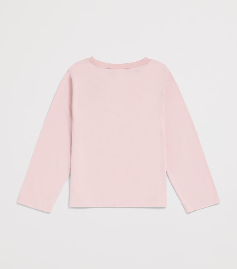 Bonton Taxo Logo T-Shirt (2-14 Years) Bacon Image 2