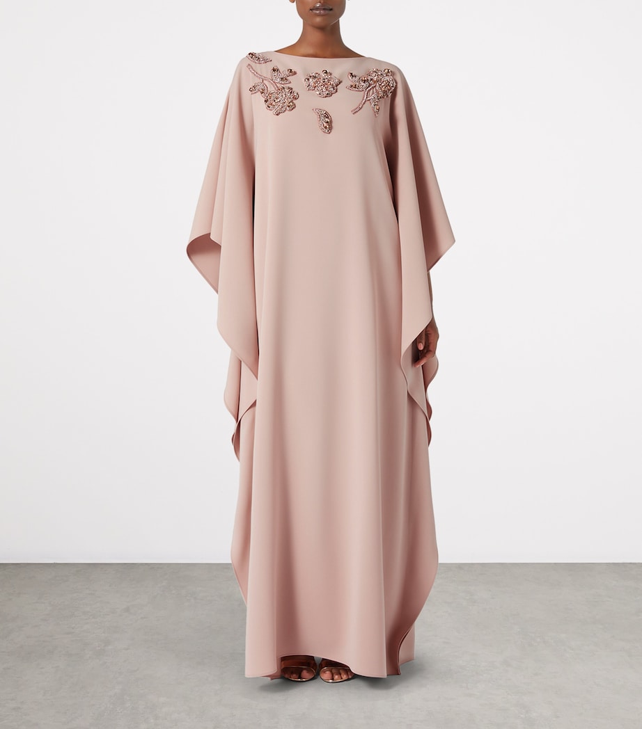 Crystal-Embellished Kaftan Maxi Dress PINK Image 2