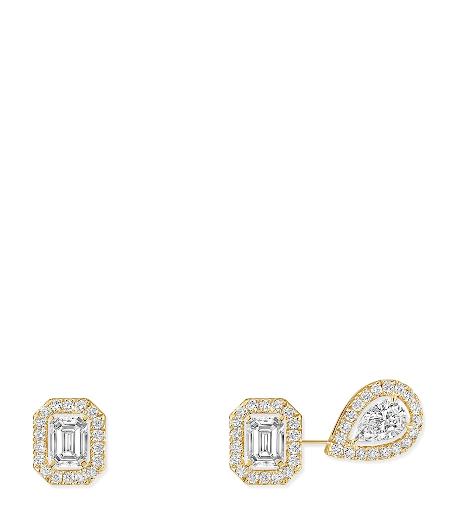 Messika My Twin Yellow Gold and Diamond Earrings (0.44ct) Yellow Gold Image 1
