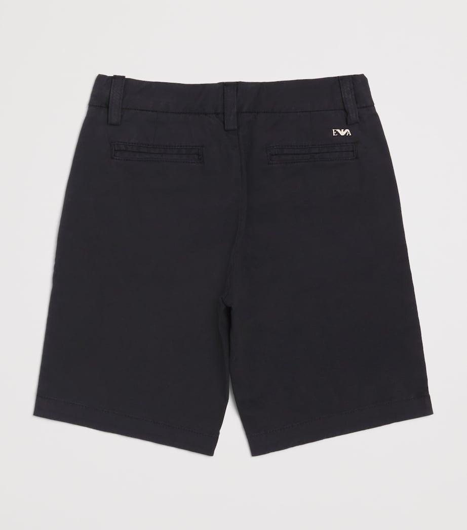 Emporio Armani Kids Bermuda Shorts (4-16 Years) Blu Navy Image 2