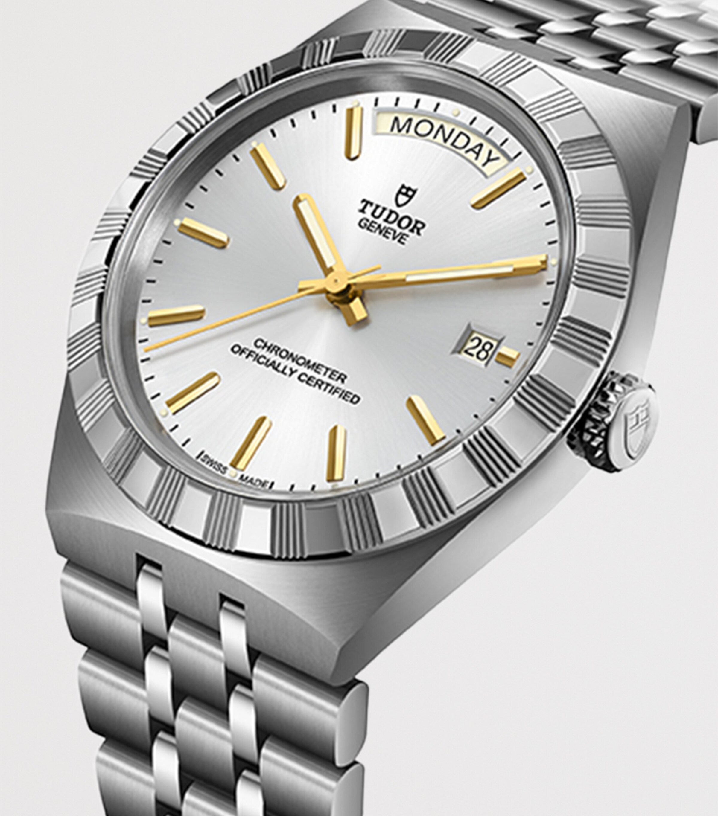 TUDOR Royal Stainless Steel Watch 40mm Silver Image 3