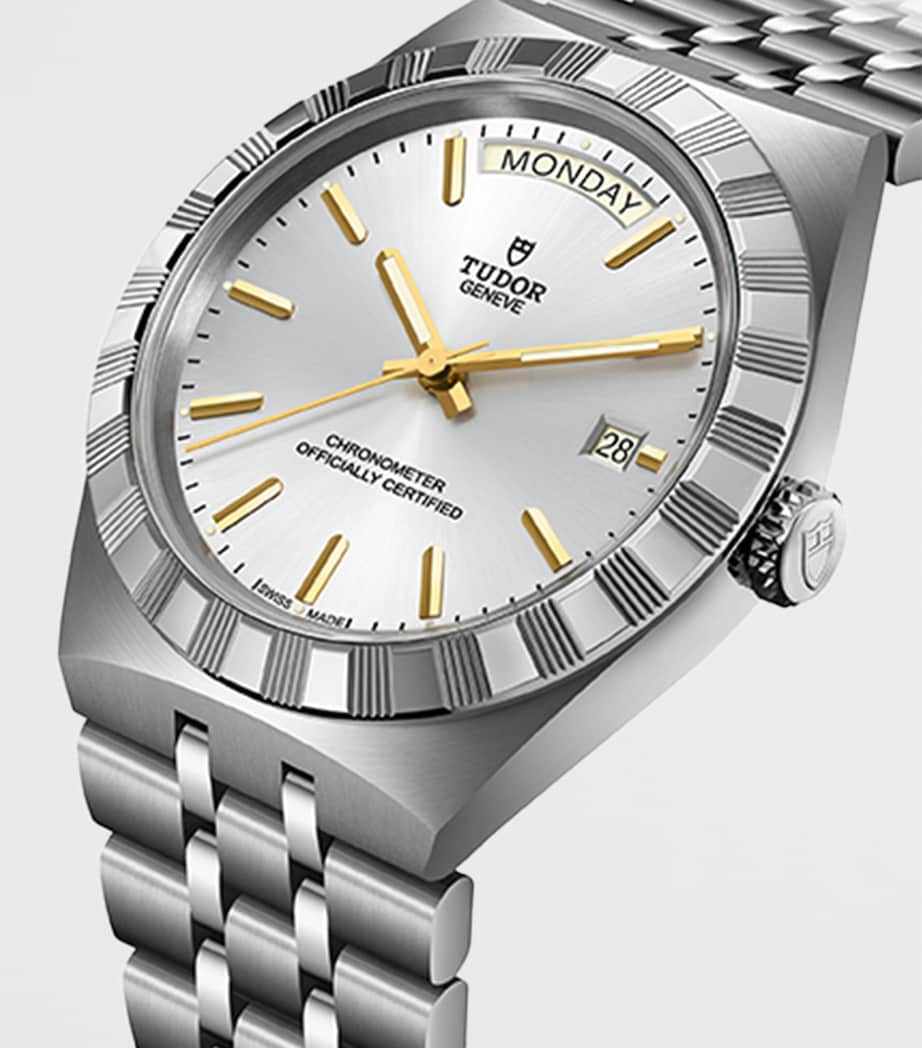 TUDOR Royal Stainless Steel Watch 40mm Silver Image 3