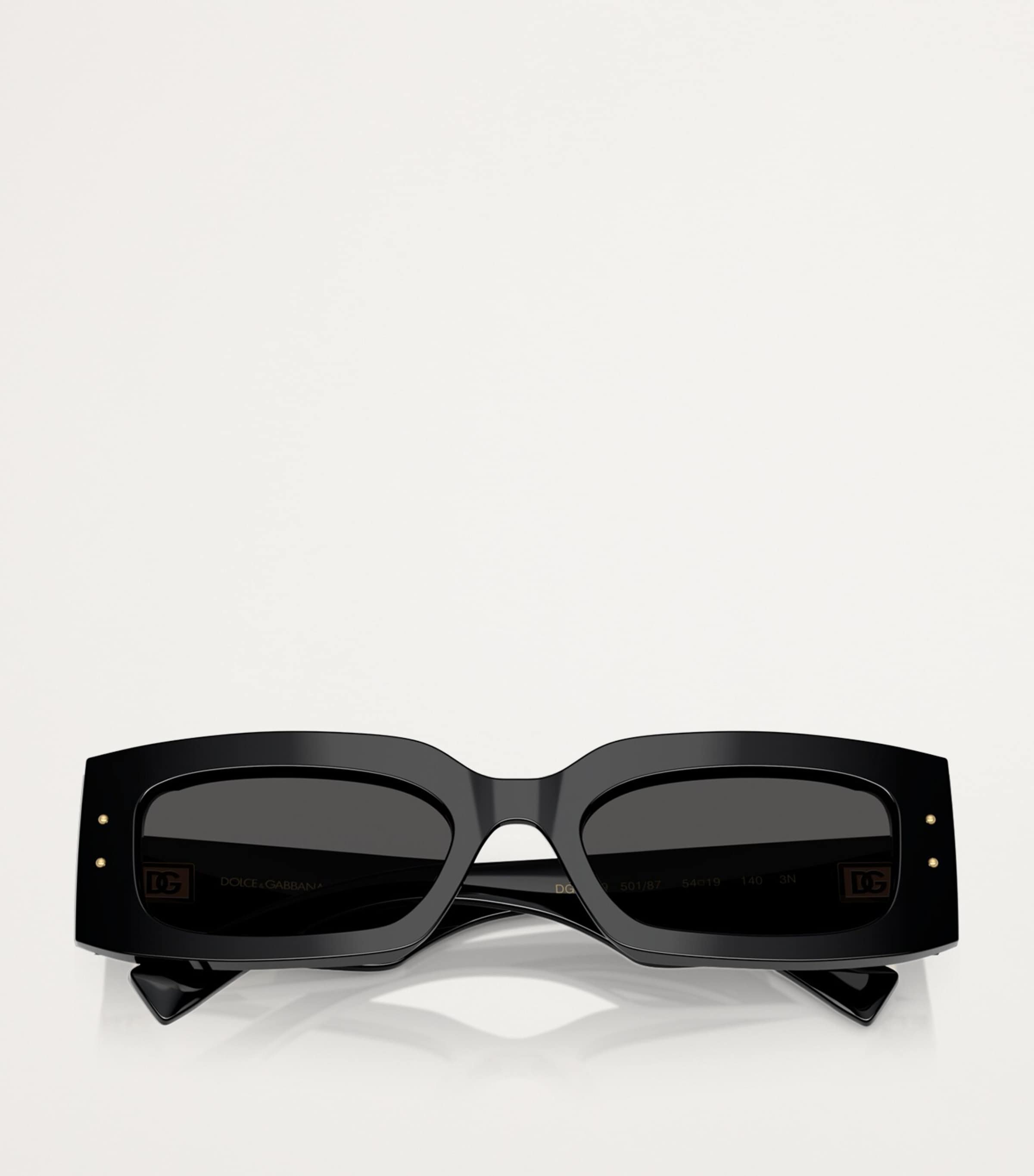 Dolce&Gabbana Acetate Rectangular Sunglasses Image 5