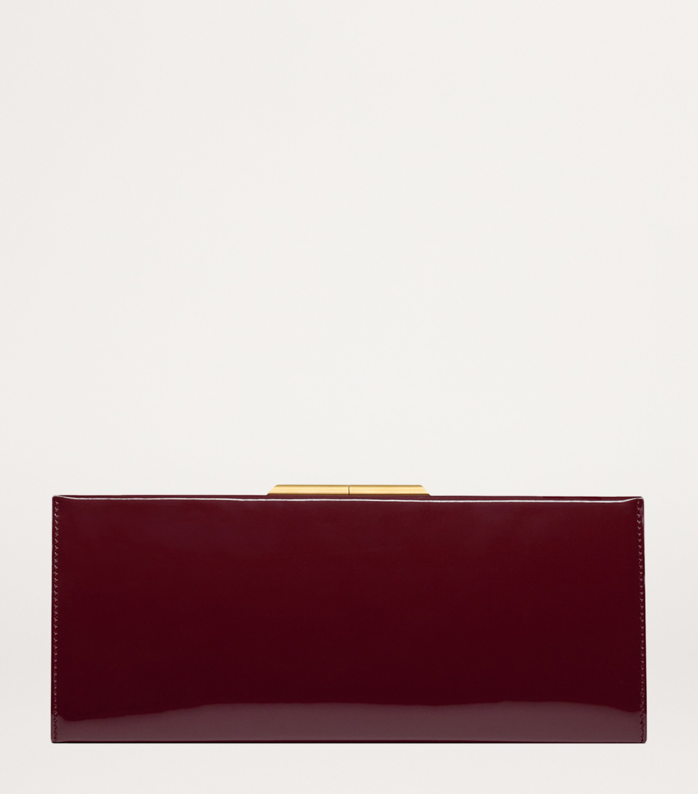 Saint Laurent Bicolor Lamb Ovis Aries Aries Clutch Bag main image 0