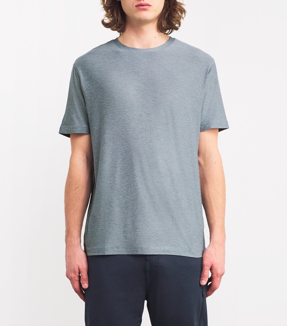 Strato Tech T-Shirt DUSTY BLUE HEATHER Image 3