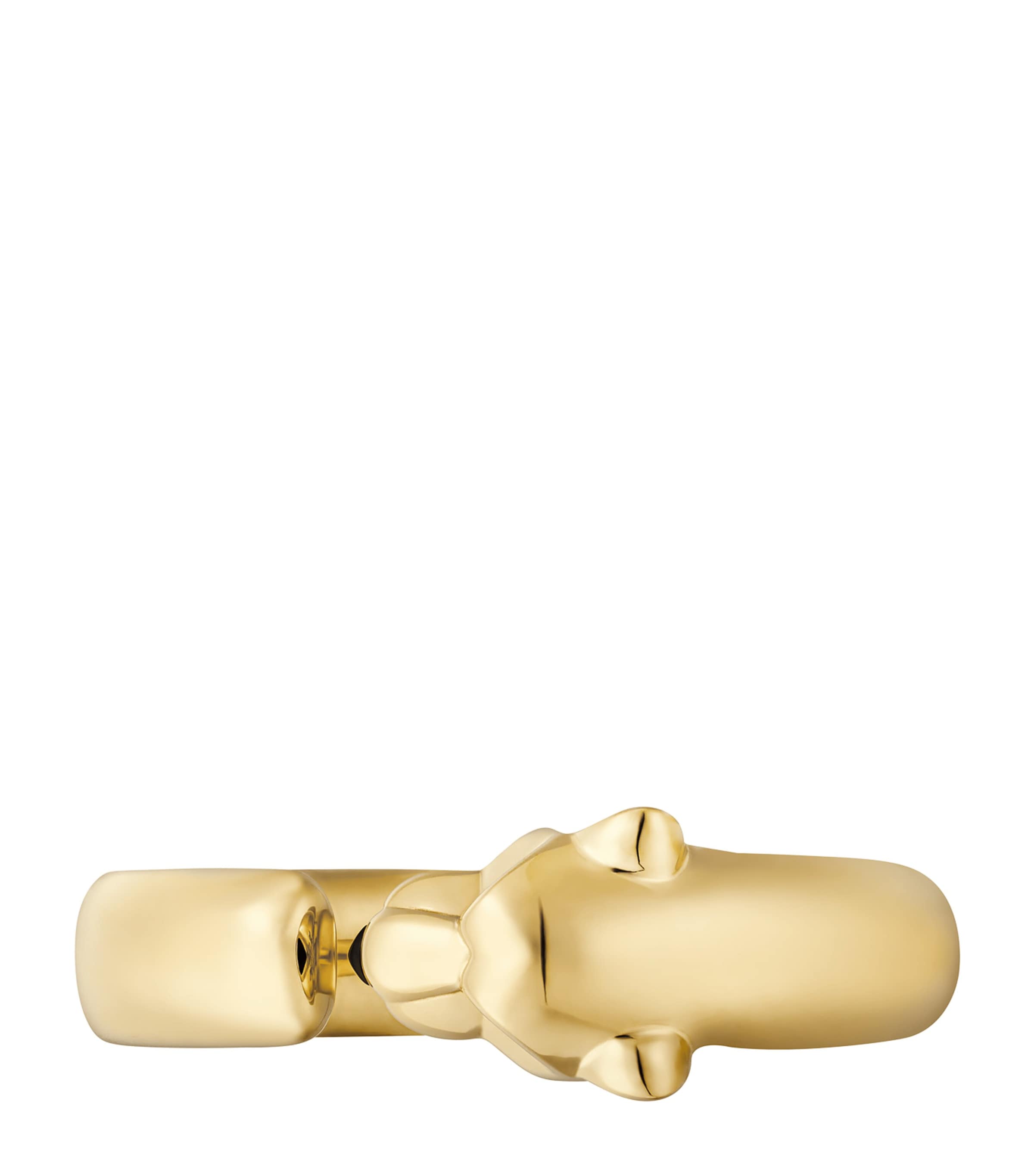 Yellow Gold, Onyx and Tsavorite Garnet Panthère de Cartier Ring YELLOW GOLD Image 4