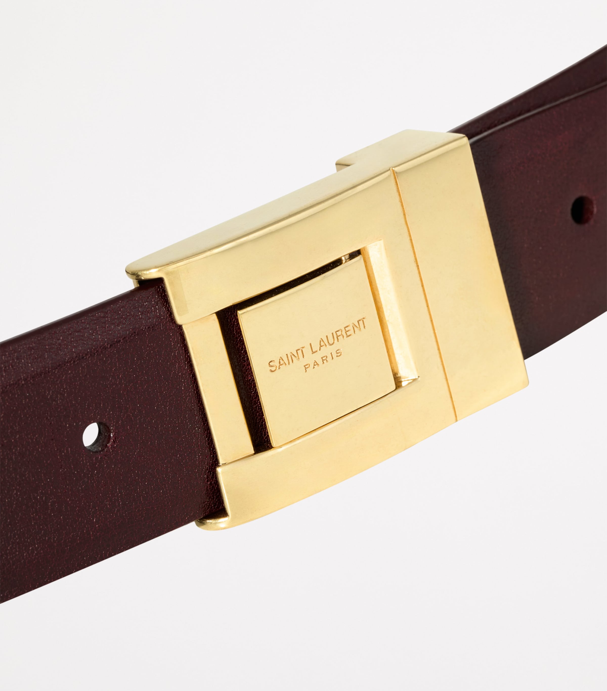 Calfskin Logo Belt 6195 Image 2