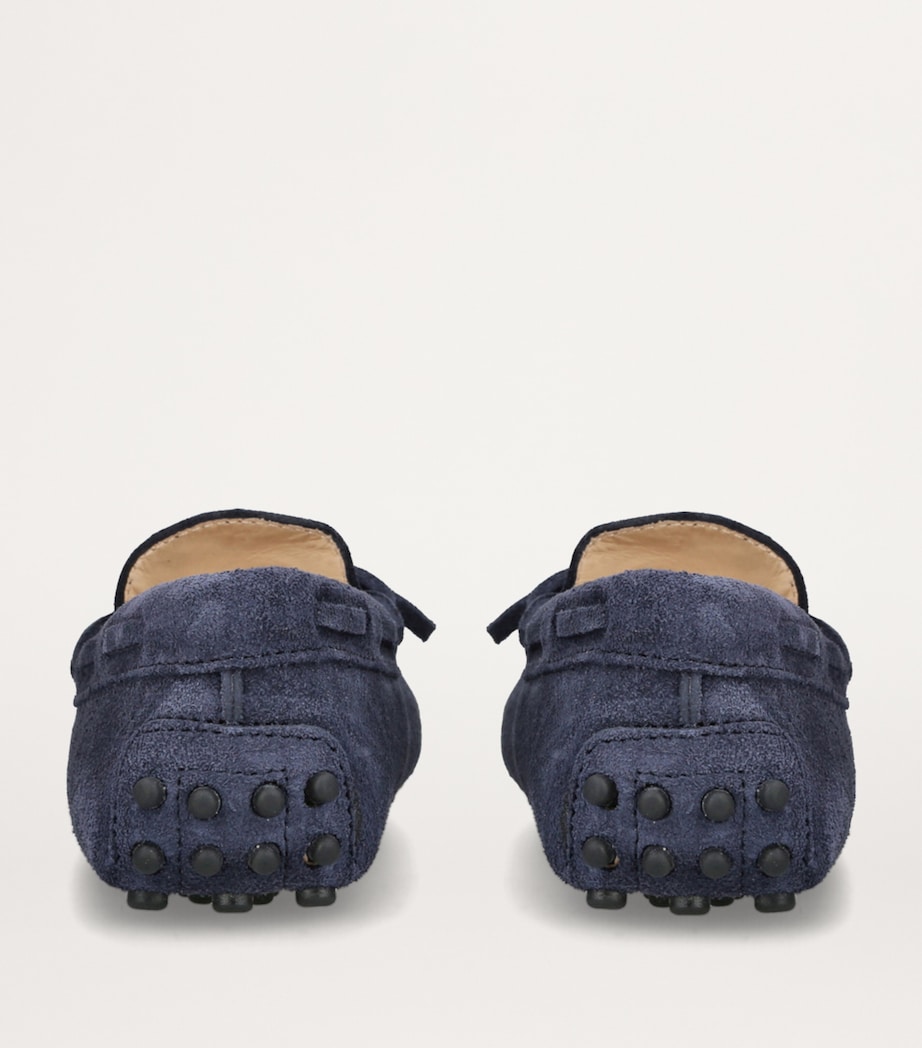 Suede Gommini Loafers NAVY Image 2
