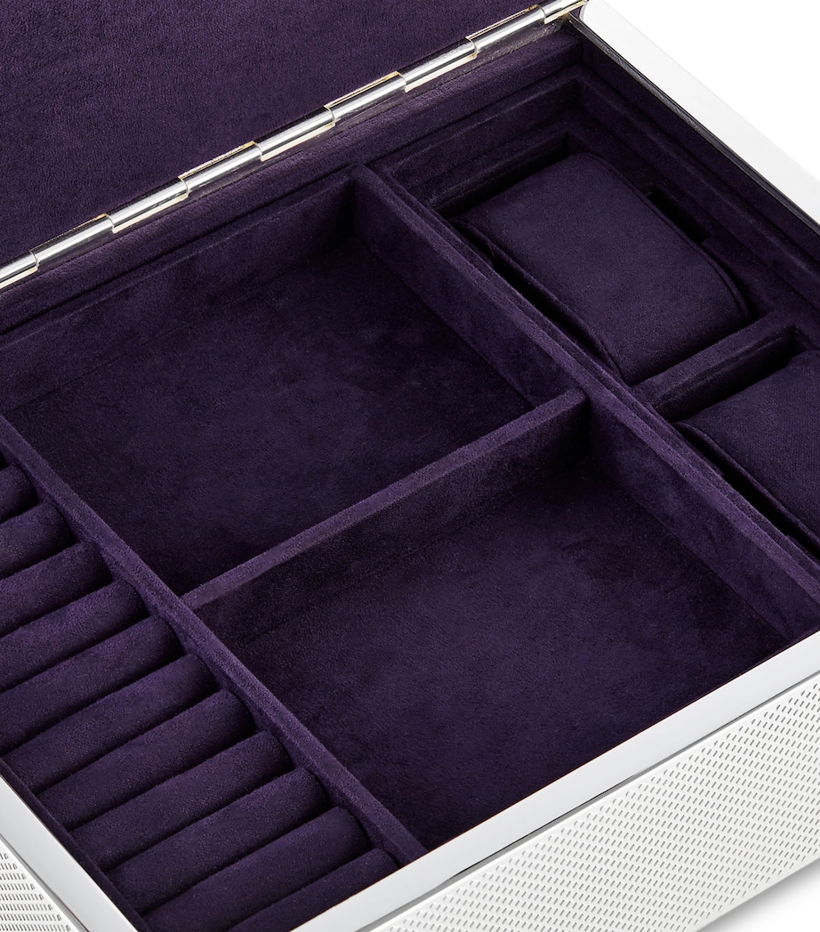 WOLF Silver-Plated Jewellery Box Silver Image 3