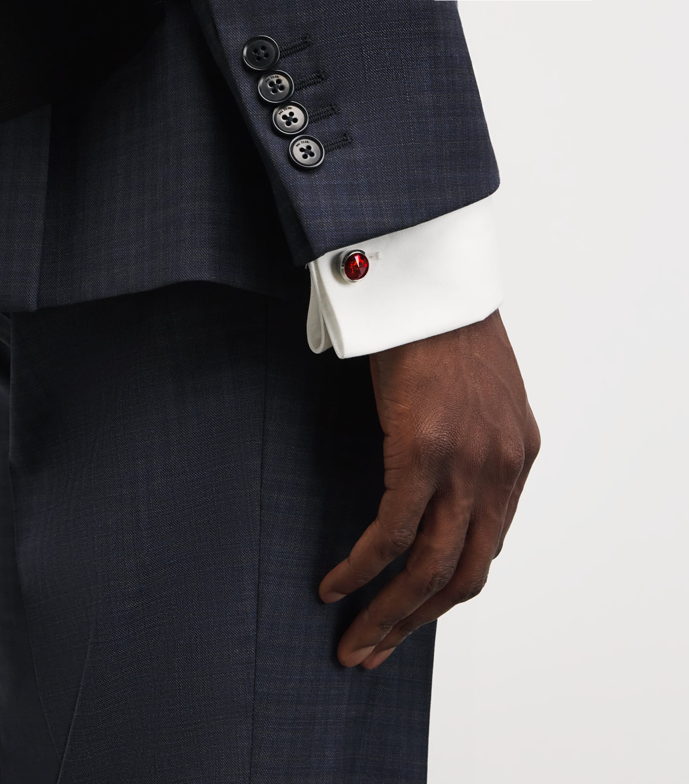 Sterling Silver Embellished Cufflinks U2093 Image 5