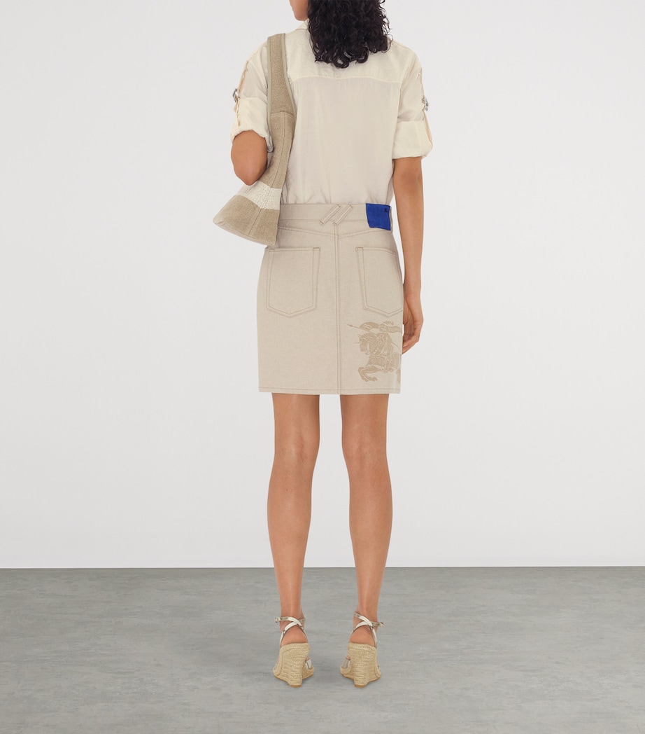 Silk-Blend Shirt OFF WHITE Image 4