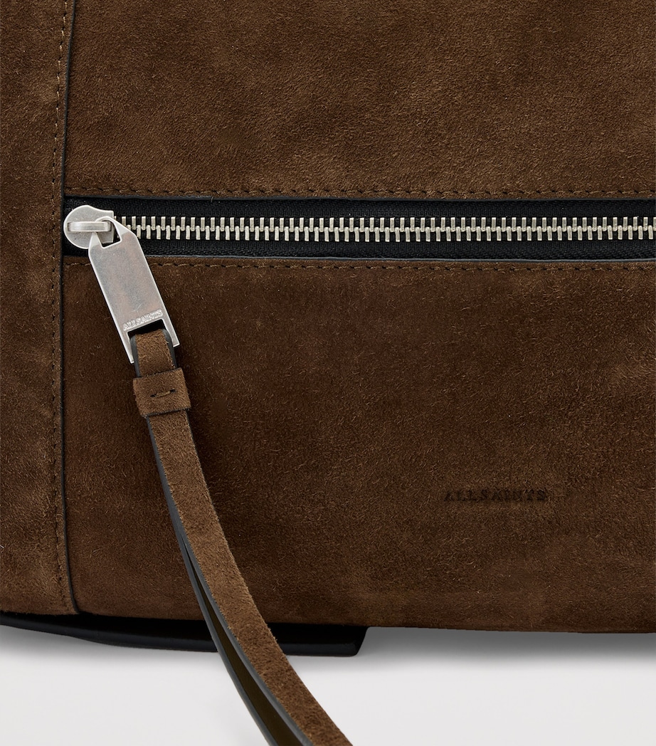 Suede Vega Shoulder Bag FANGO BROWN Image 7