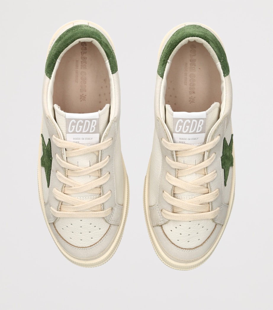 Leather May Sneakers GREEN OTH Image 4