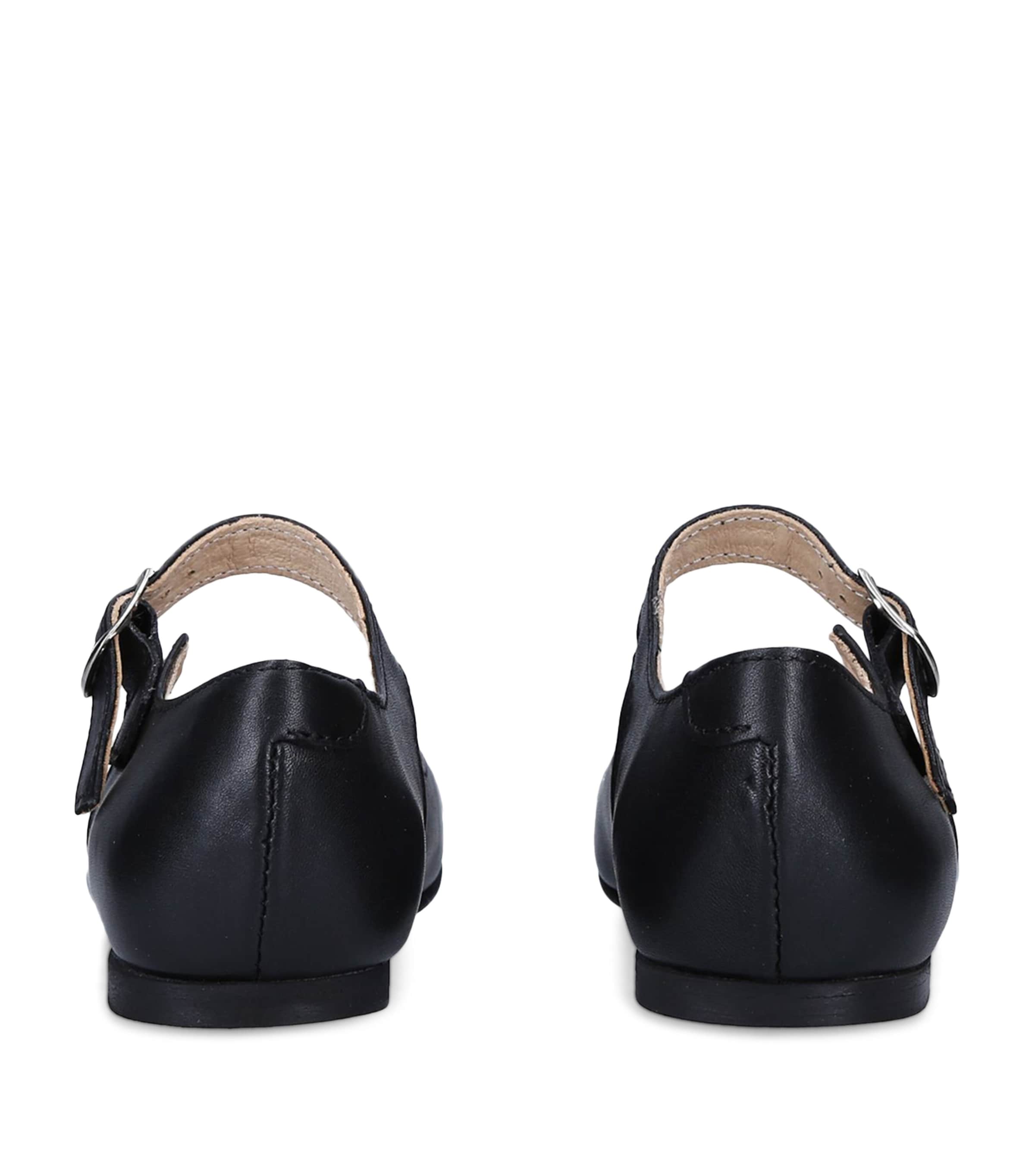 Leather Millie Flats BLACK Image 2