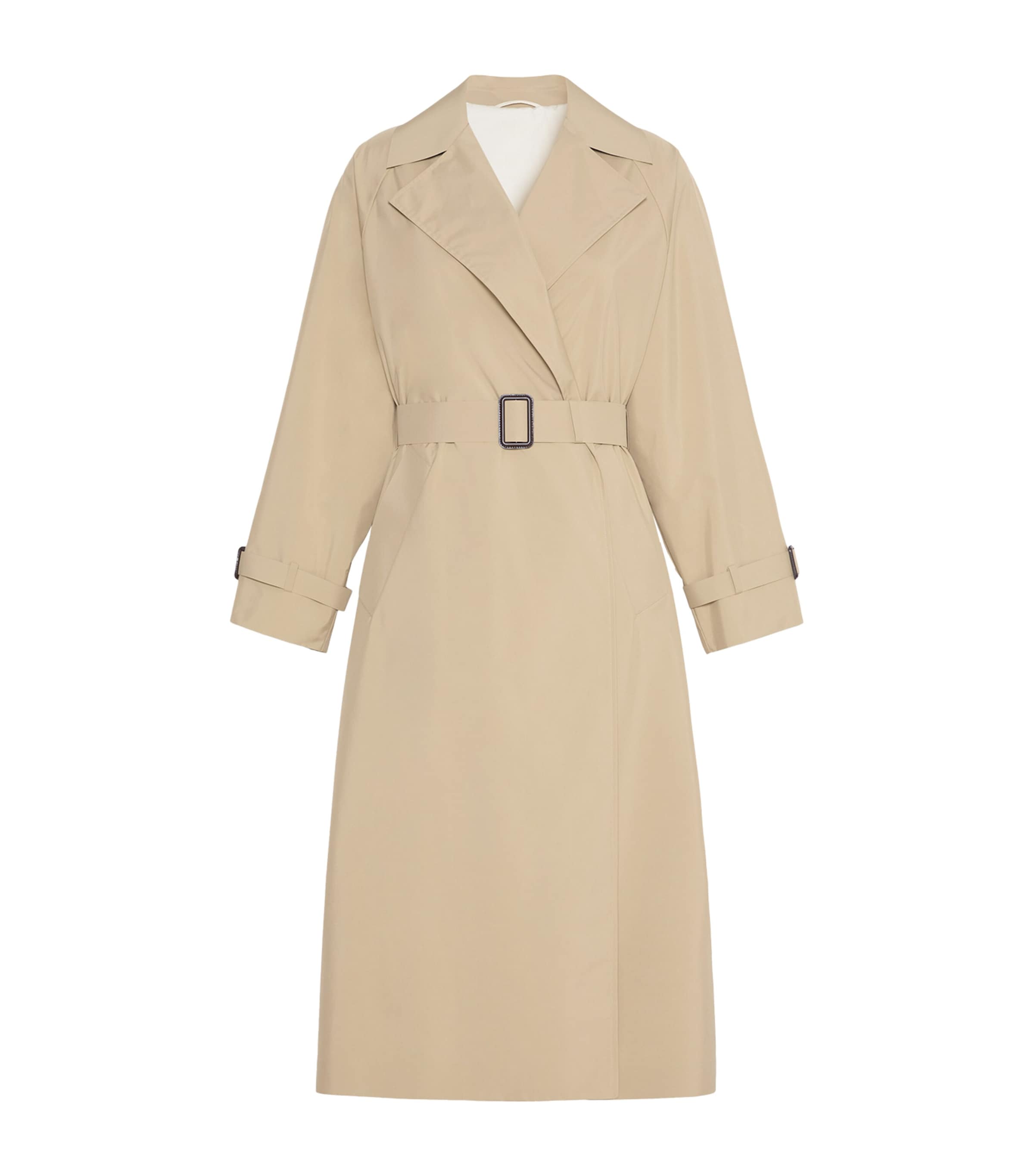 Weekend Max Mara Wrap Trench Coat Beige