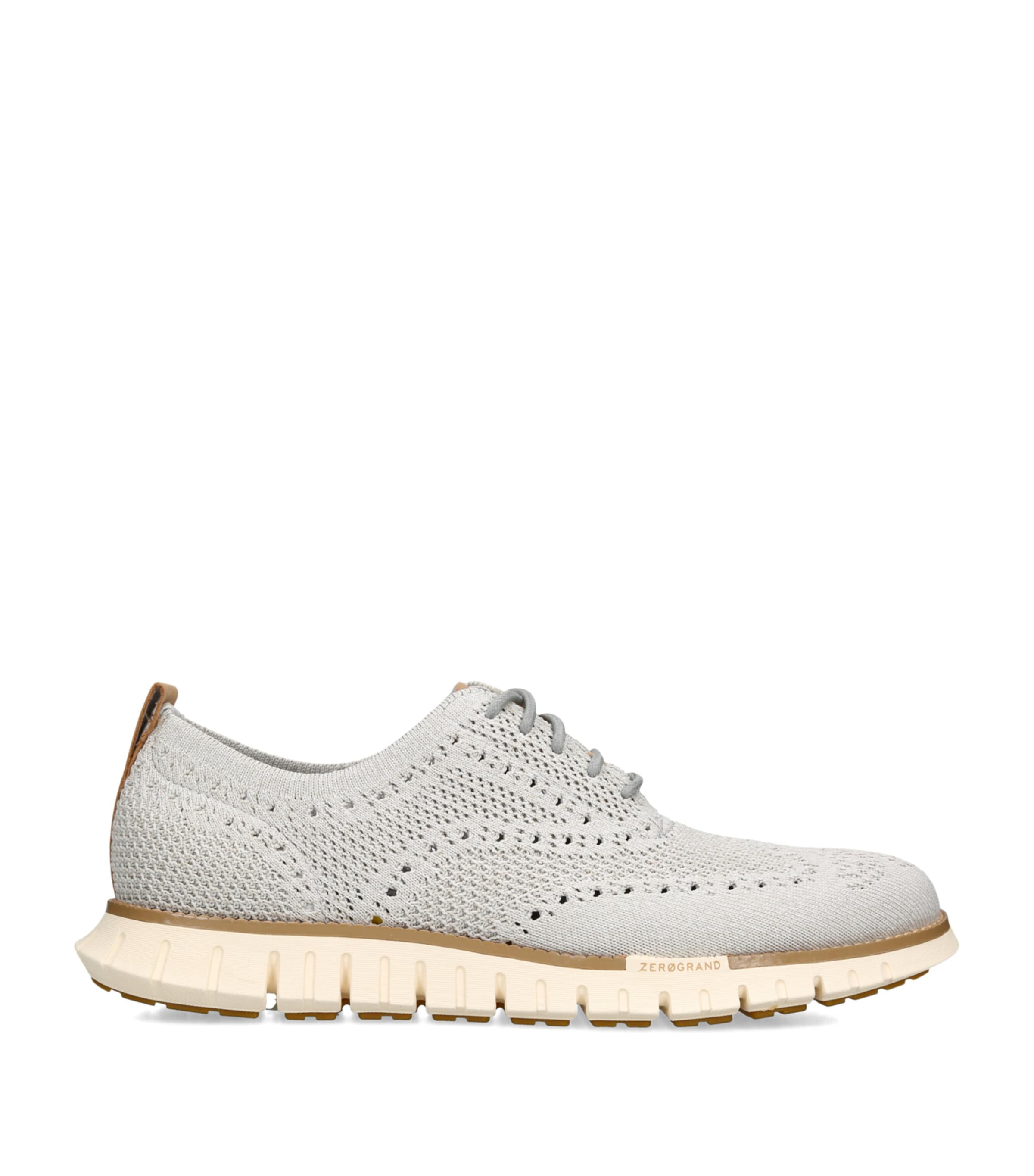Cole Haan ZERØGRAND StitchLite Oxford Shoes Bone Image 1