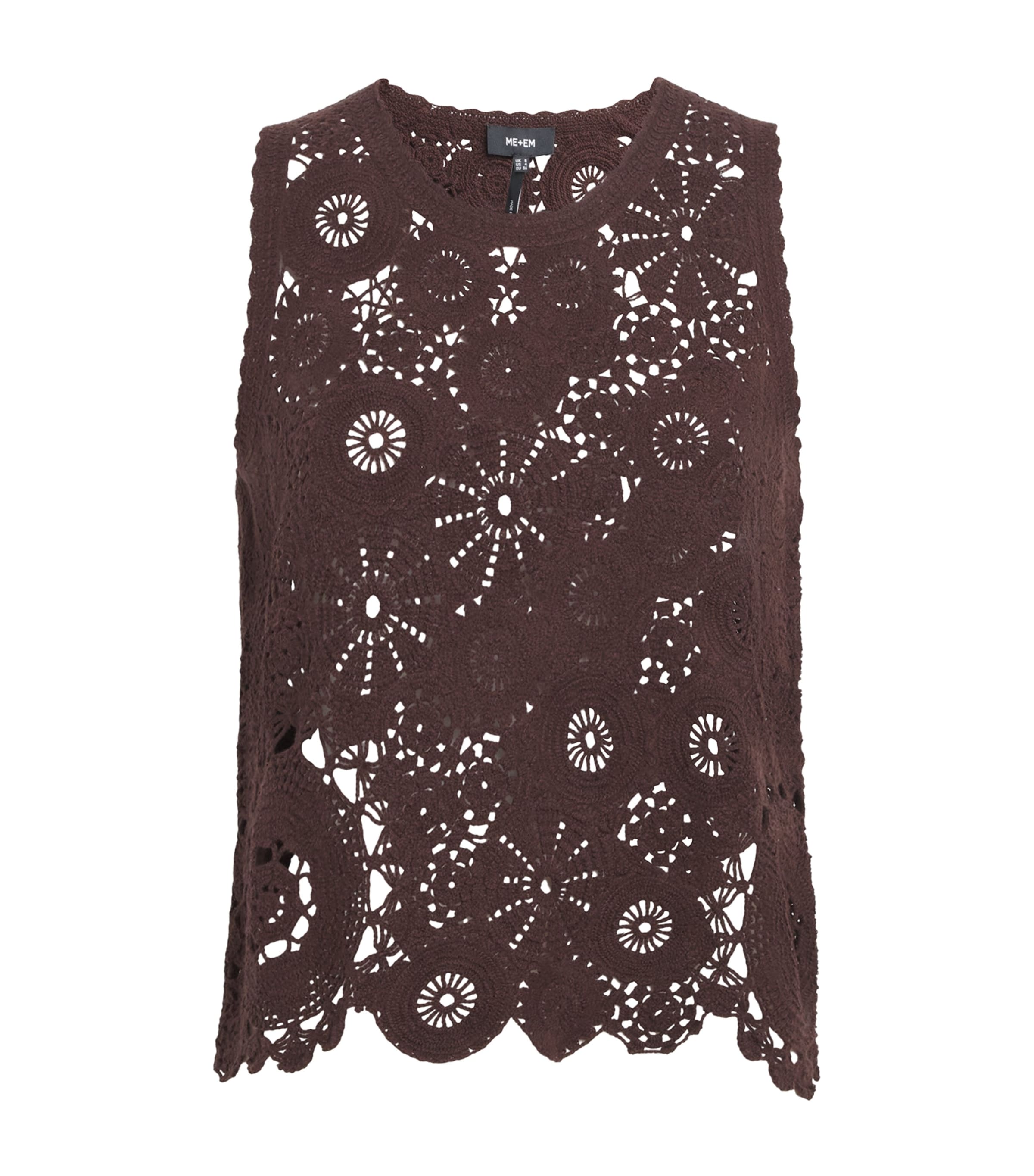 Me+em Cotton Crochet Top