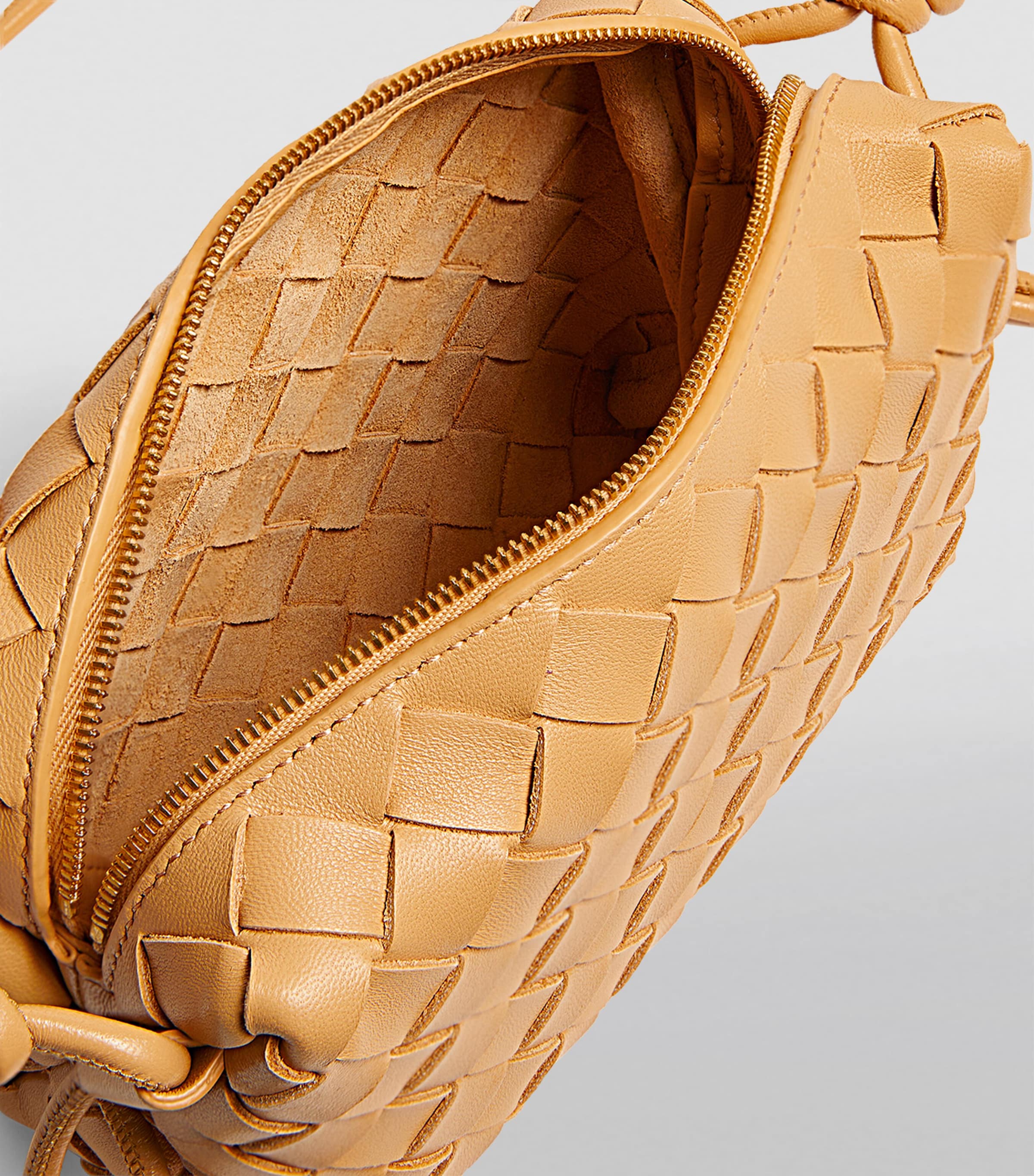ファッション人気ブランドランキング Bottega Veneta Mini Leather Intrecciato Loop Cross-Body Bag バッグ