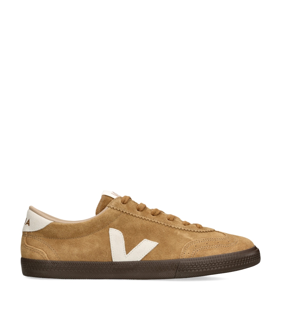 Suede Volley Sneakers TAN Image 1