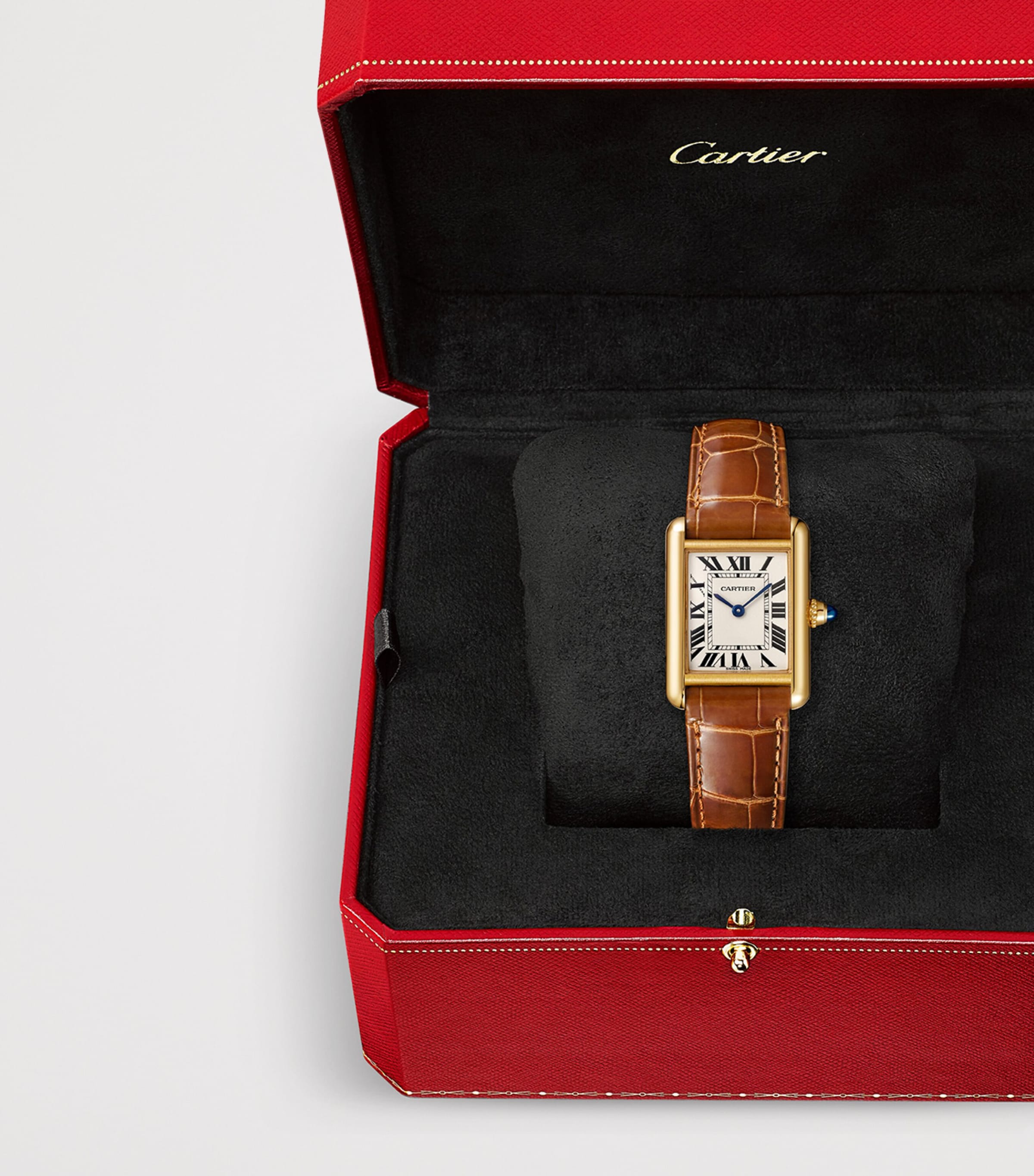 Small Yellow Gold Tank Louis Cartier Watch 22mm YELLOW GOLD Image 7