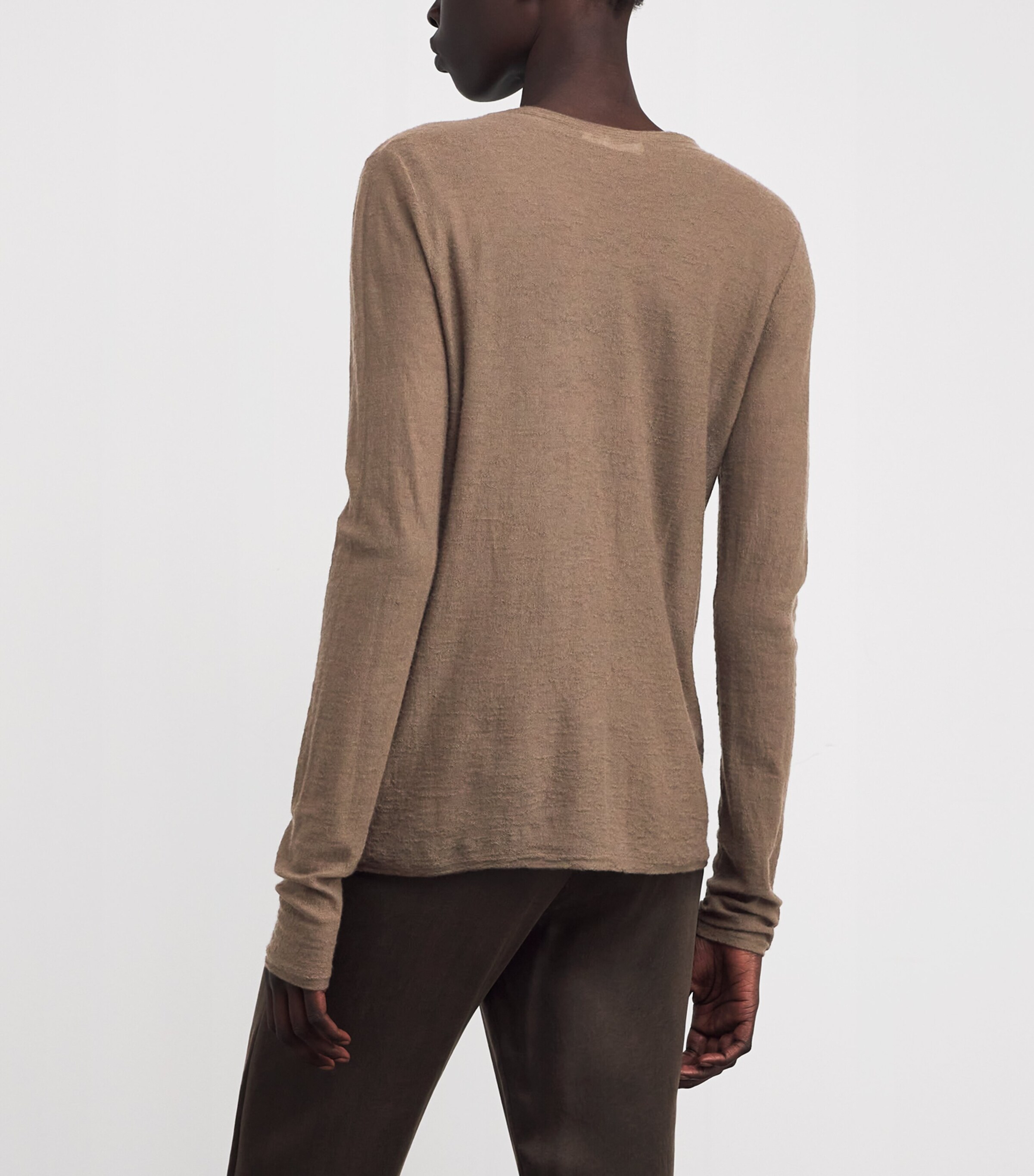 アウターその他 THE ROW KASEM CARDIGAN IN CASHMERE Kasem Cardigan Brown in Cashmere – The Row