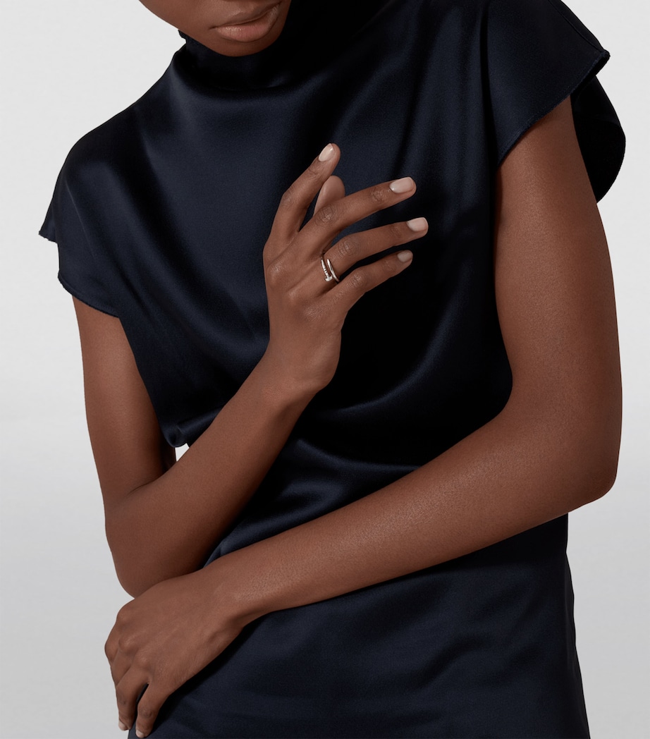 Small White Gold Juste un Clou Ring WHITE GOLD Image 2