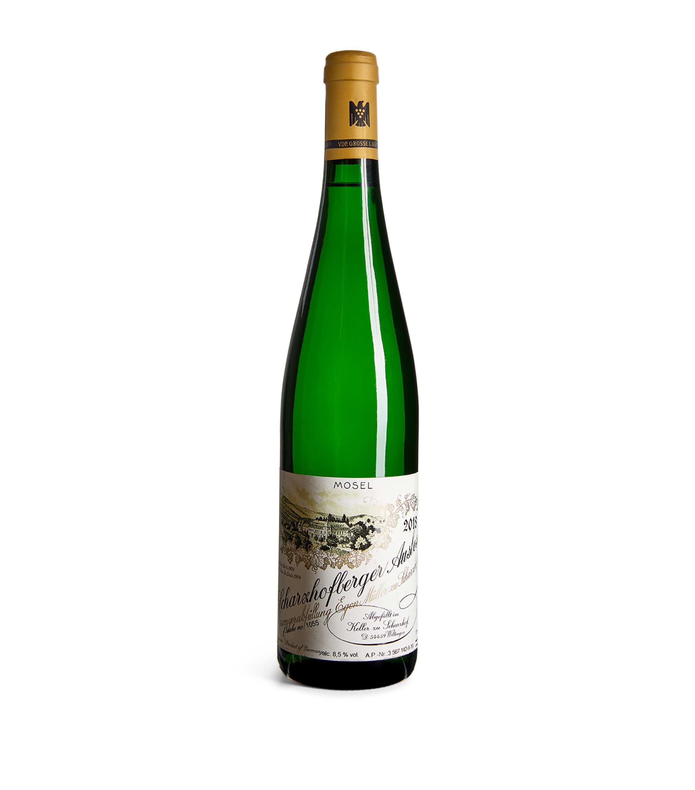 Scharzhofberger Riesling Auslese Goldkapsel 2018 (75cl) - Wiltingen, Germany NO COLOUR Image 1