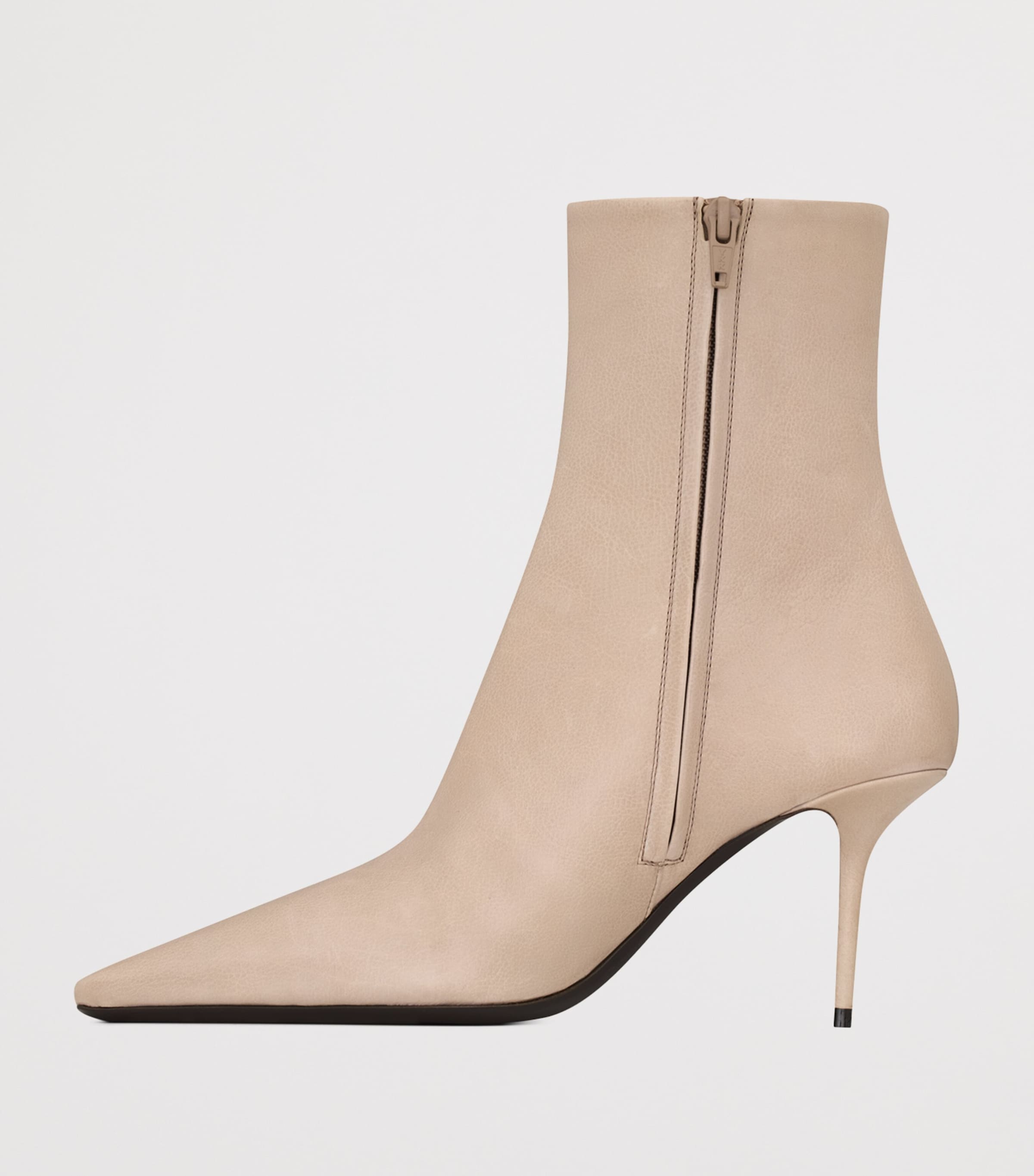 Calfskin Ashley Ankle Boots 75 9943 Image 3