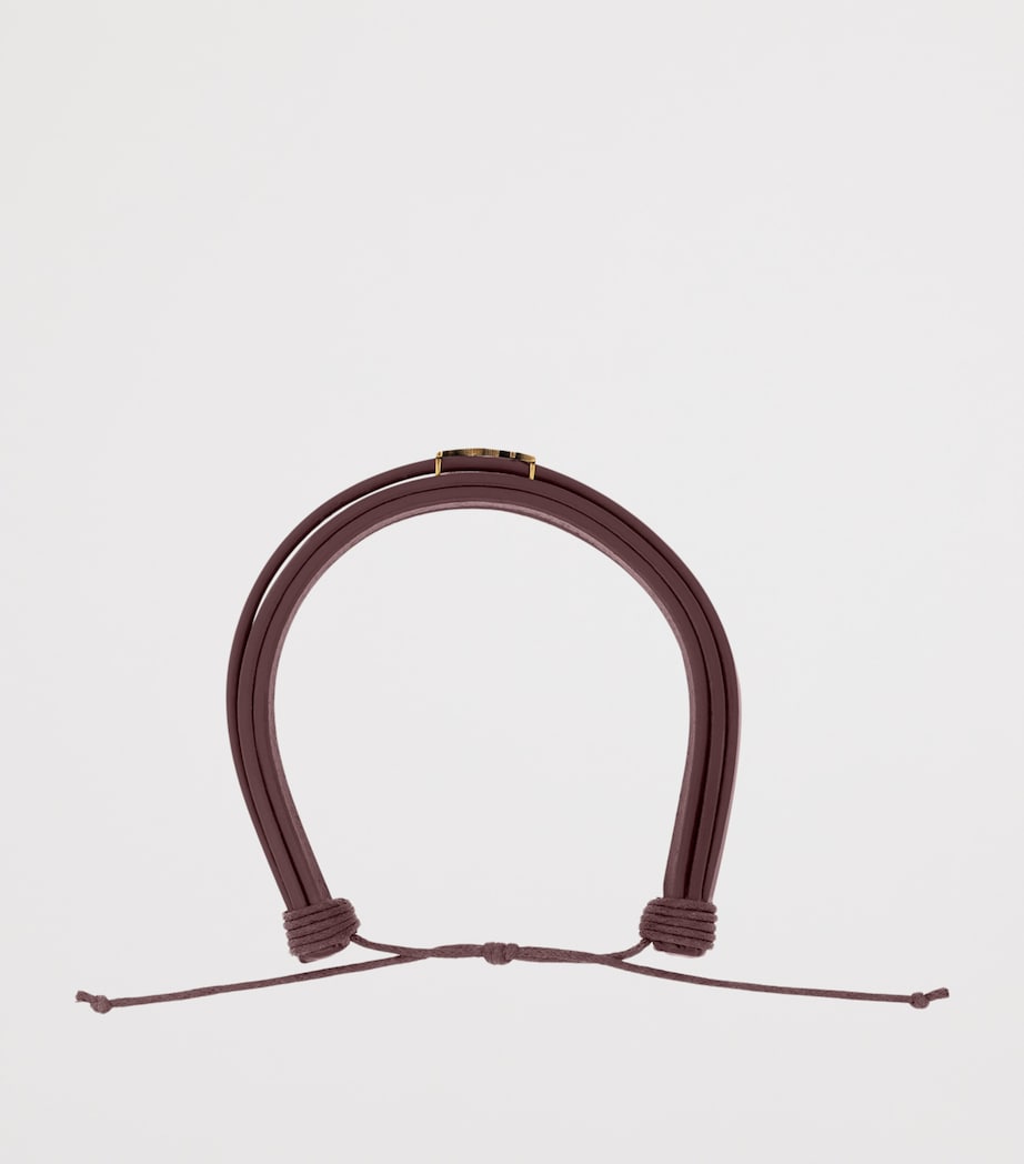 Leather Cord Cassandre Bracelet 6195 Image 3