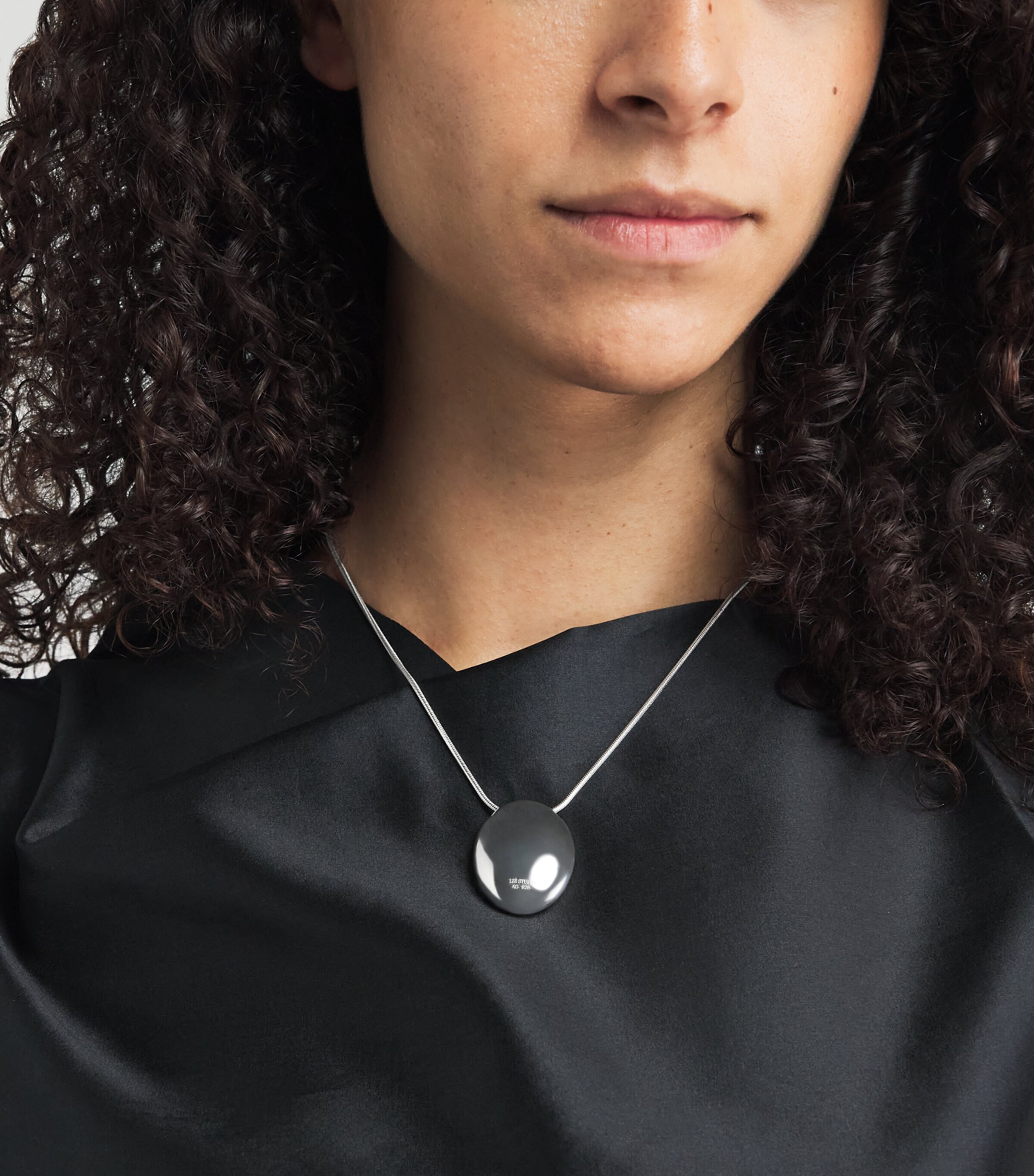 LIÉ STUDIO Sterling Silver The Julia Necklace Silver Image 2