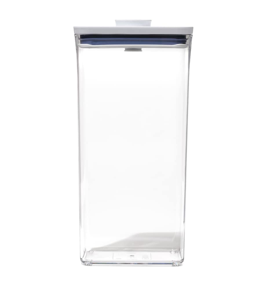 Rectangle POP Container (3.5L) CLEAR/WHITE Image 1