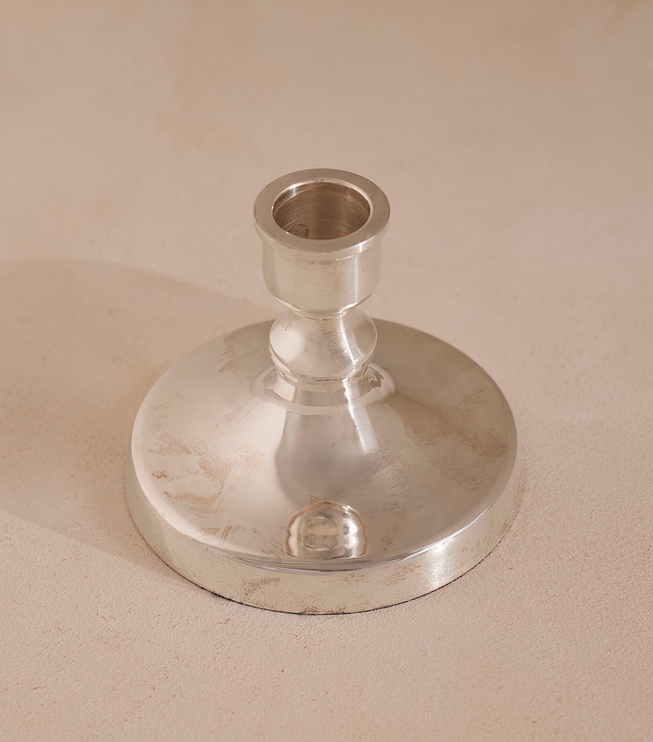 Small Silver-Plated Stiden Candlestick (8cm) NO COLOUR Image 5