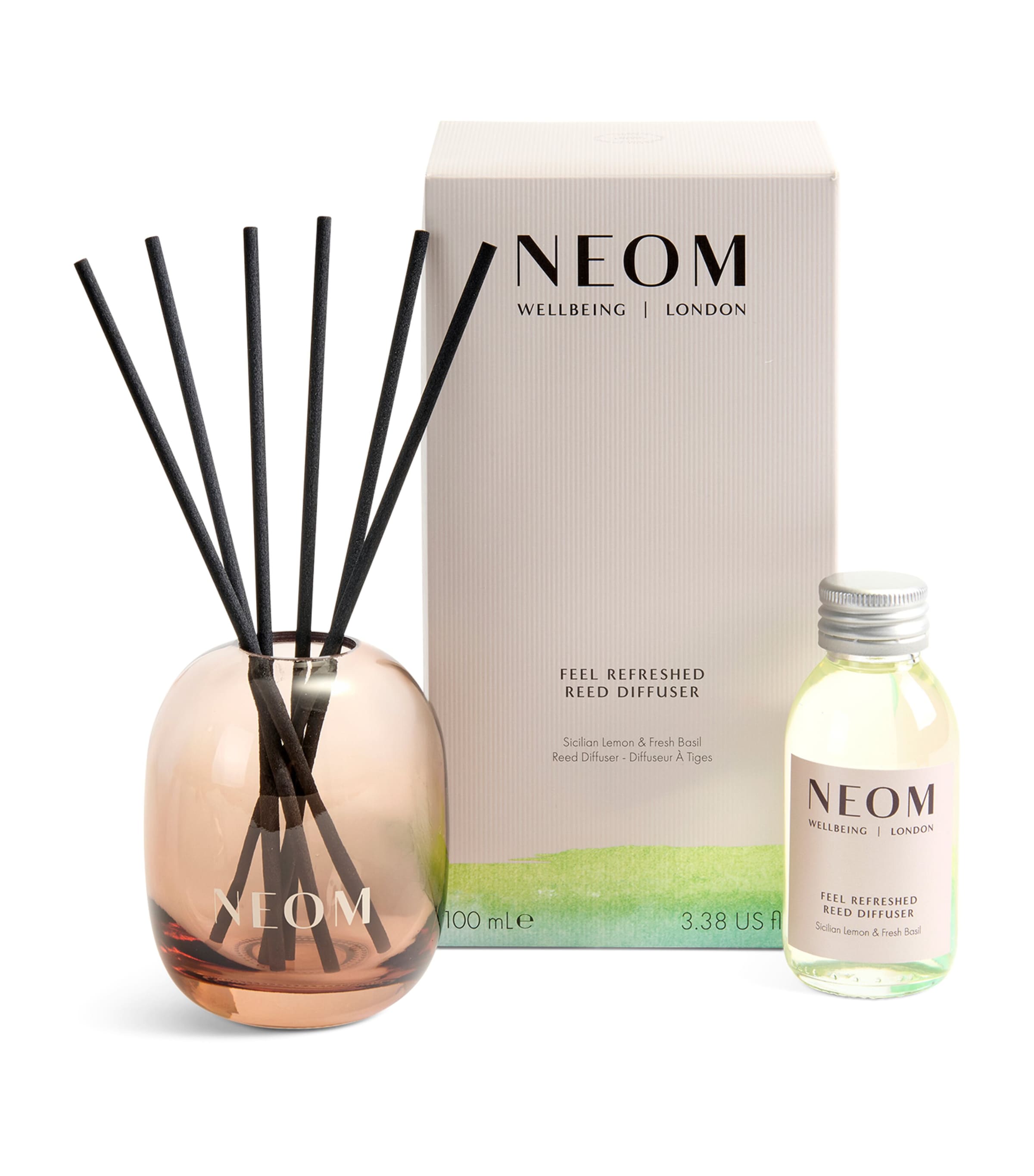 Feel Refreshed Reed Diffuser (100ml) NO COLOUR Image 3