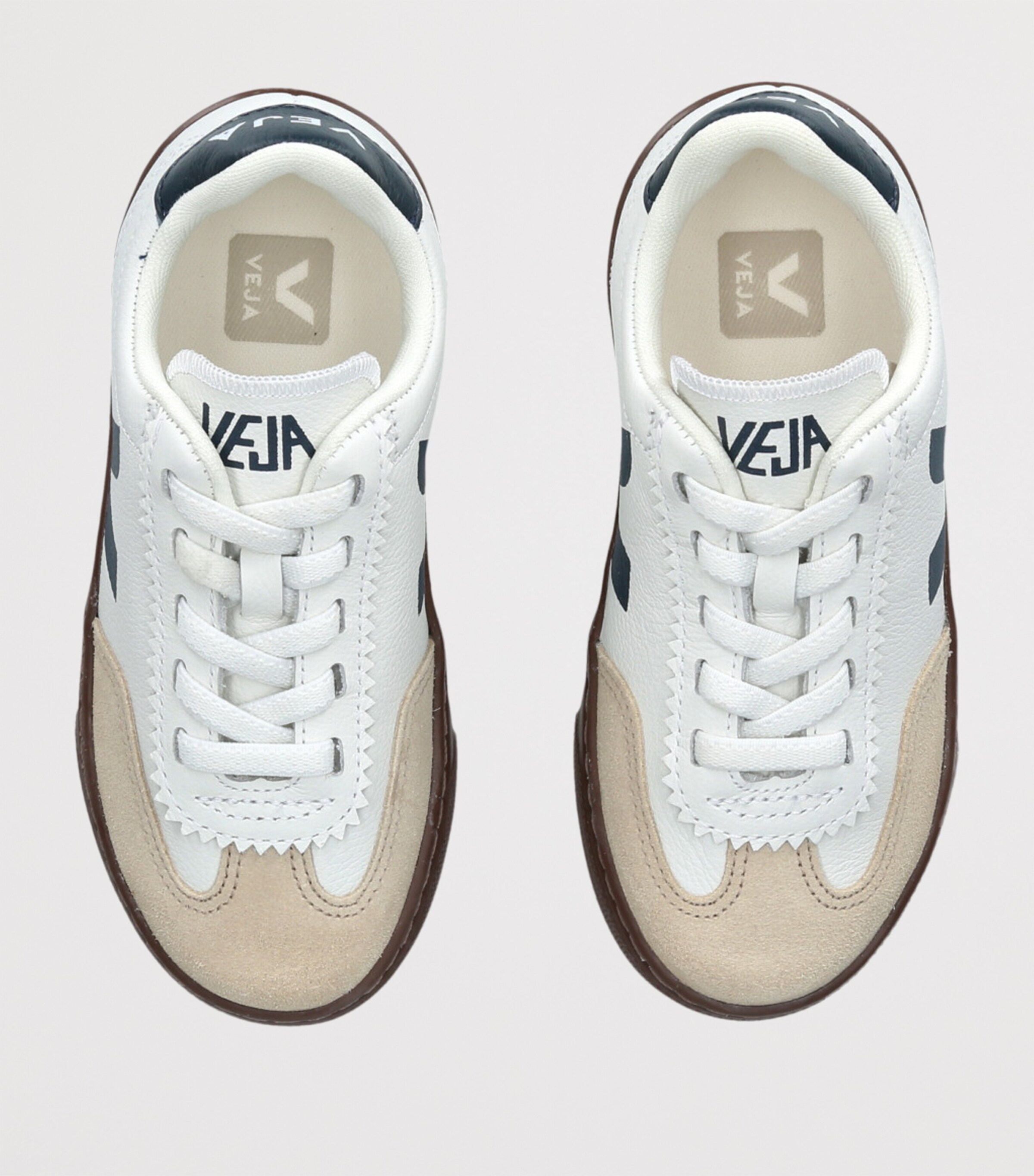 Leather Volley Sneakers GREY MIXED Image 4