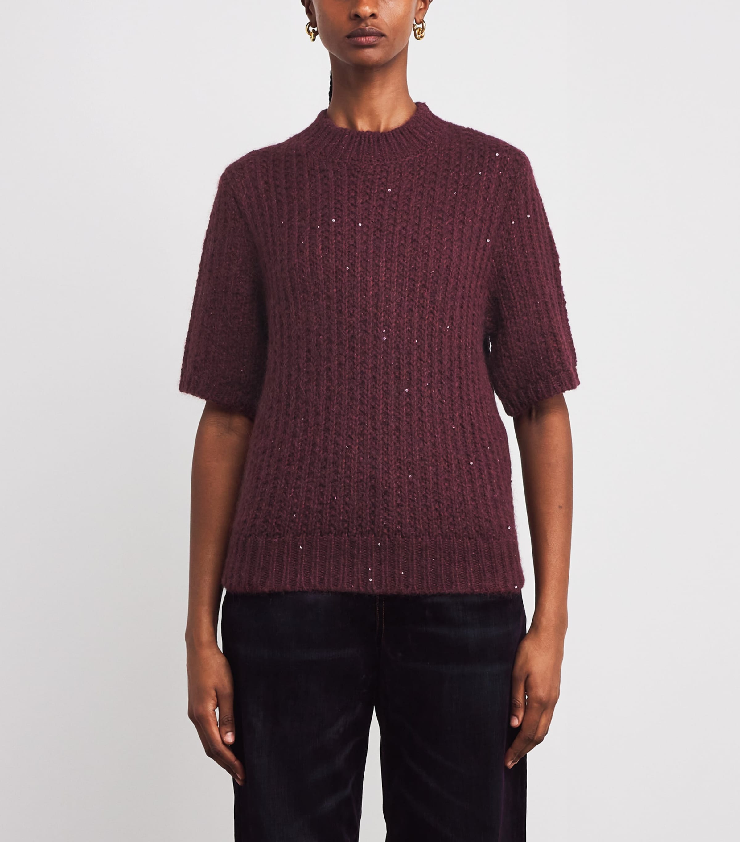 Wool-Blend Sequin Sweater MOSTO Image 3