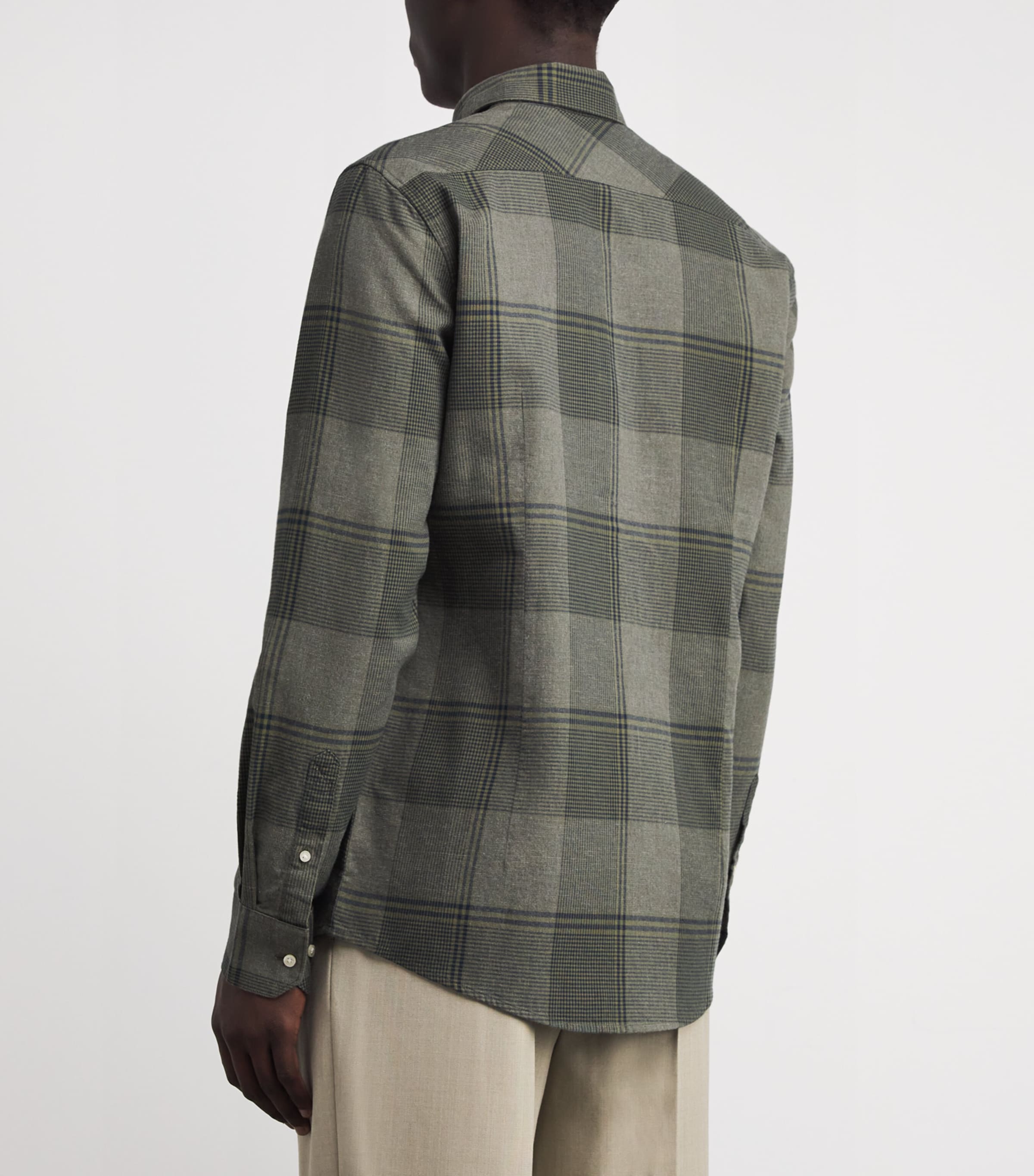 Cotton Heaney Shirt OL51 OLIVE Image 4