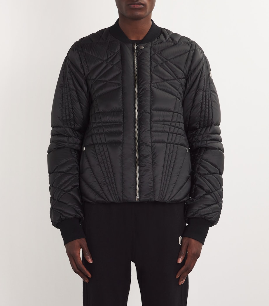 x Moncler Megapenta Flight Puffer Jacket 999/BLACK Image 3