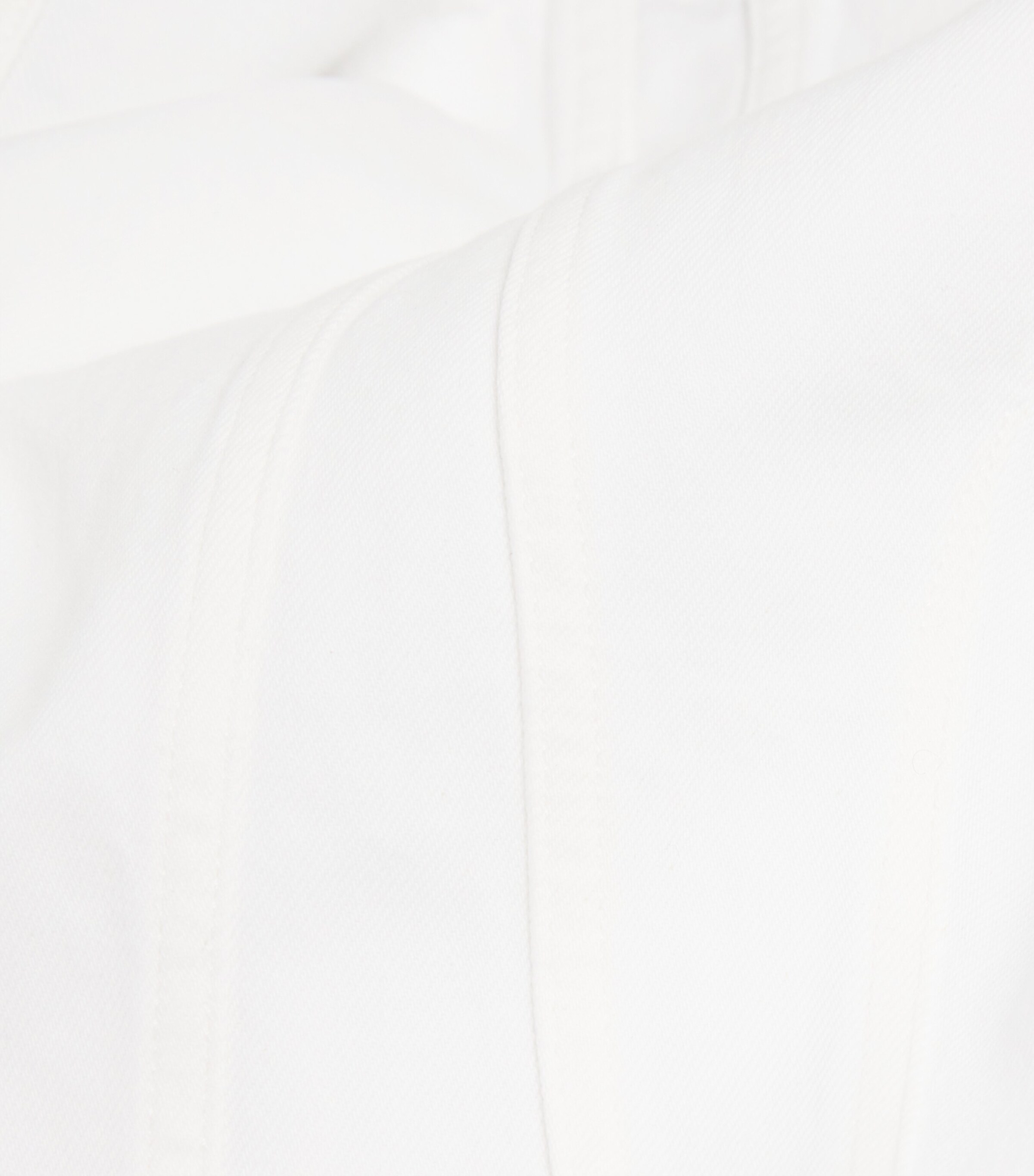 AGOLDE Womens Denim Corbin Blouse Marshmallow Image 6