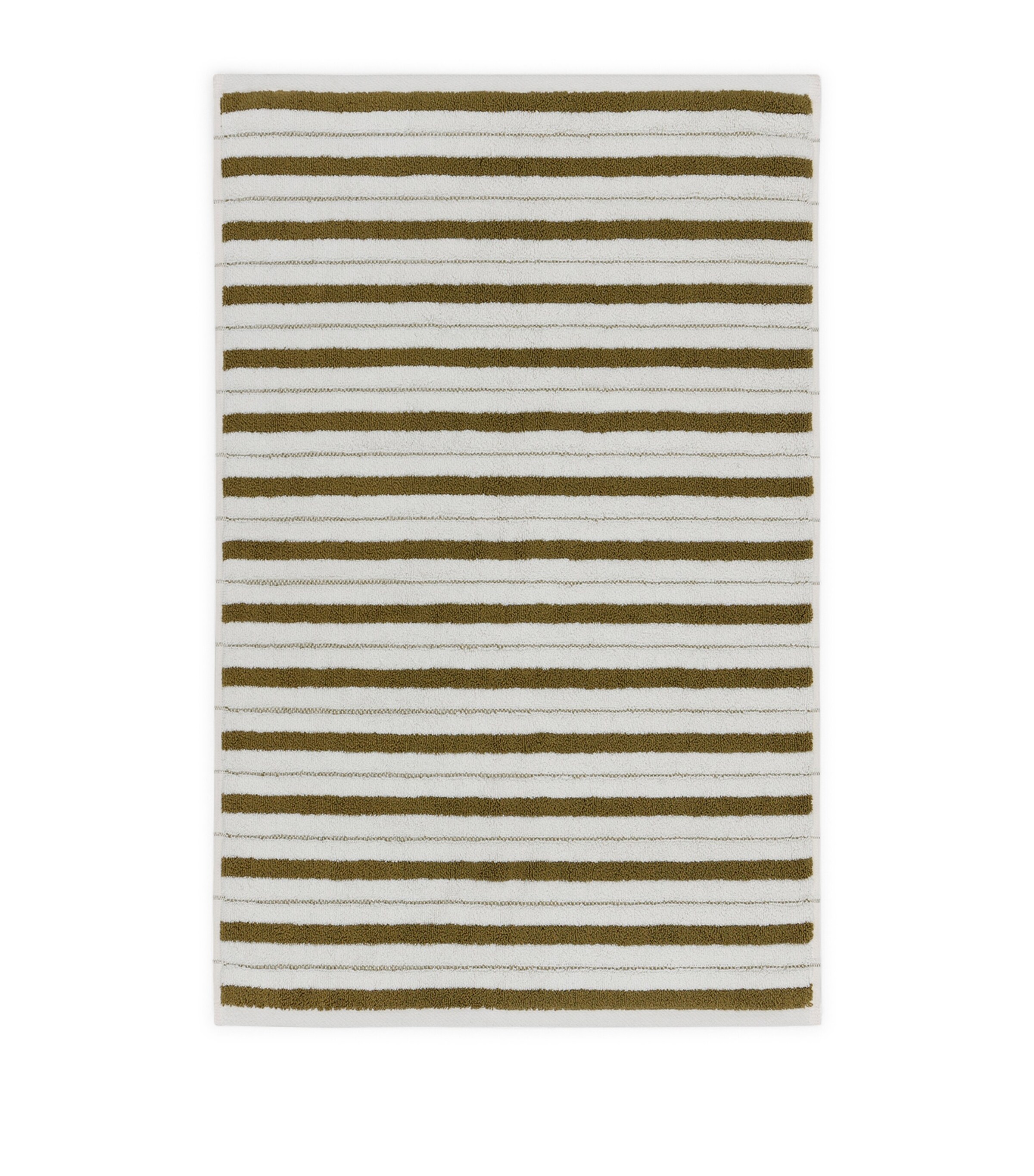 BAINA Organic Cotton Echo Bath Mat (50cm x 80cm) Caper / Chalk Image 2
