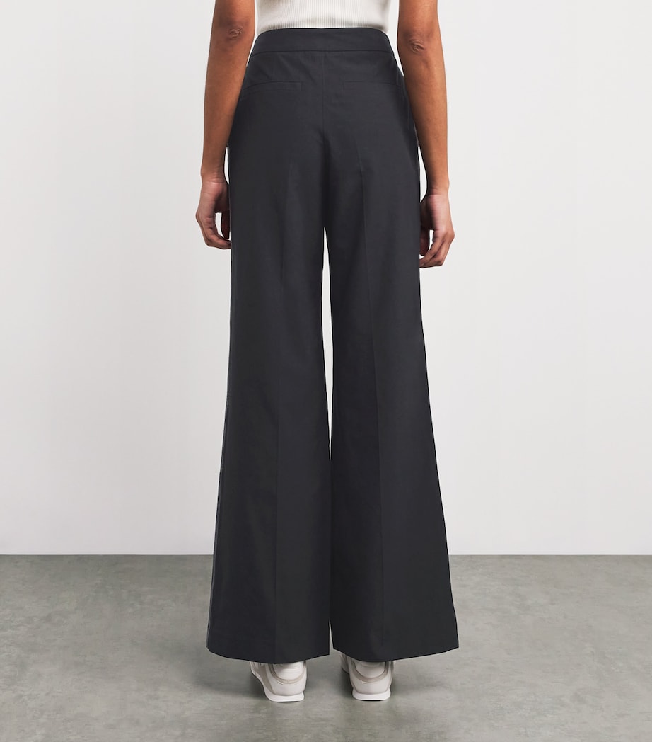 Straight Trousers BLACK Image 4